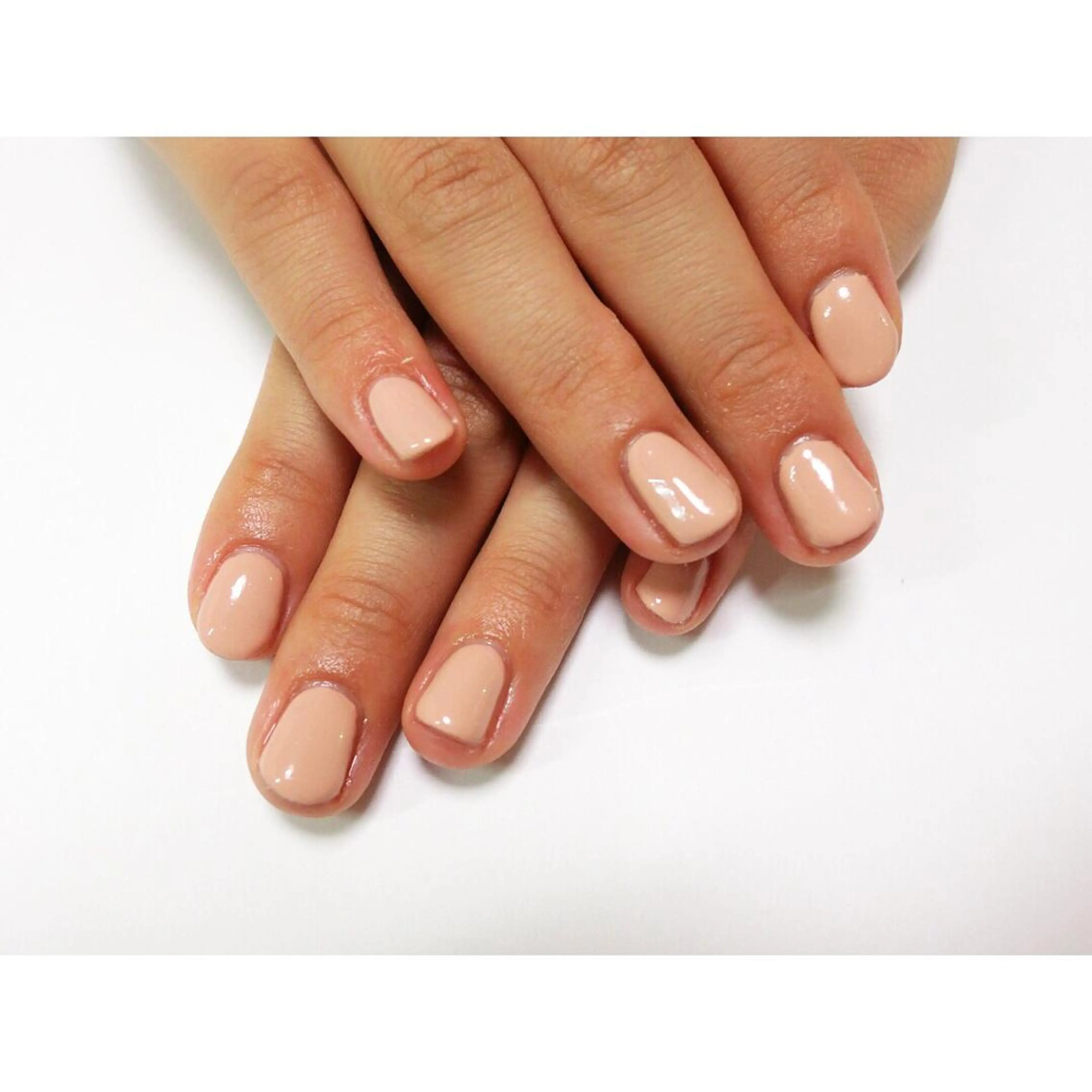 ネイル ワンカラーネイル 痛ネイル/ワンホン/ フィルイン/長さだしのネイルデザイン