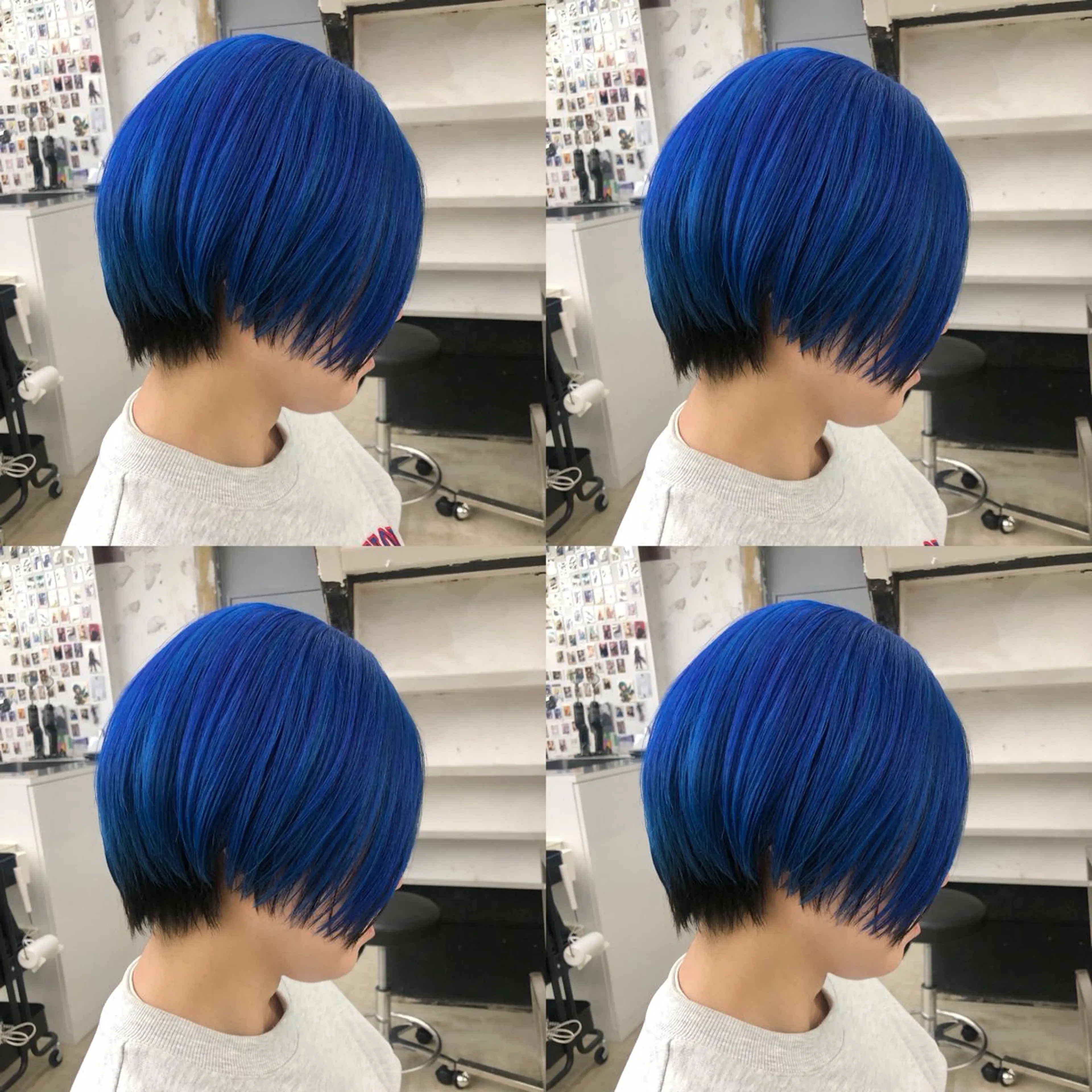 ショート カラー 推しカラー✨ オタク美容師ユウカのヘアスタイル