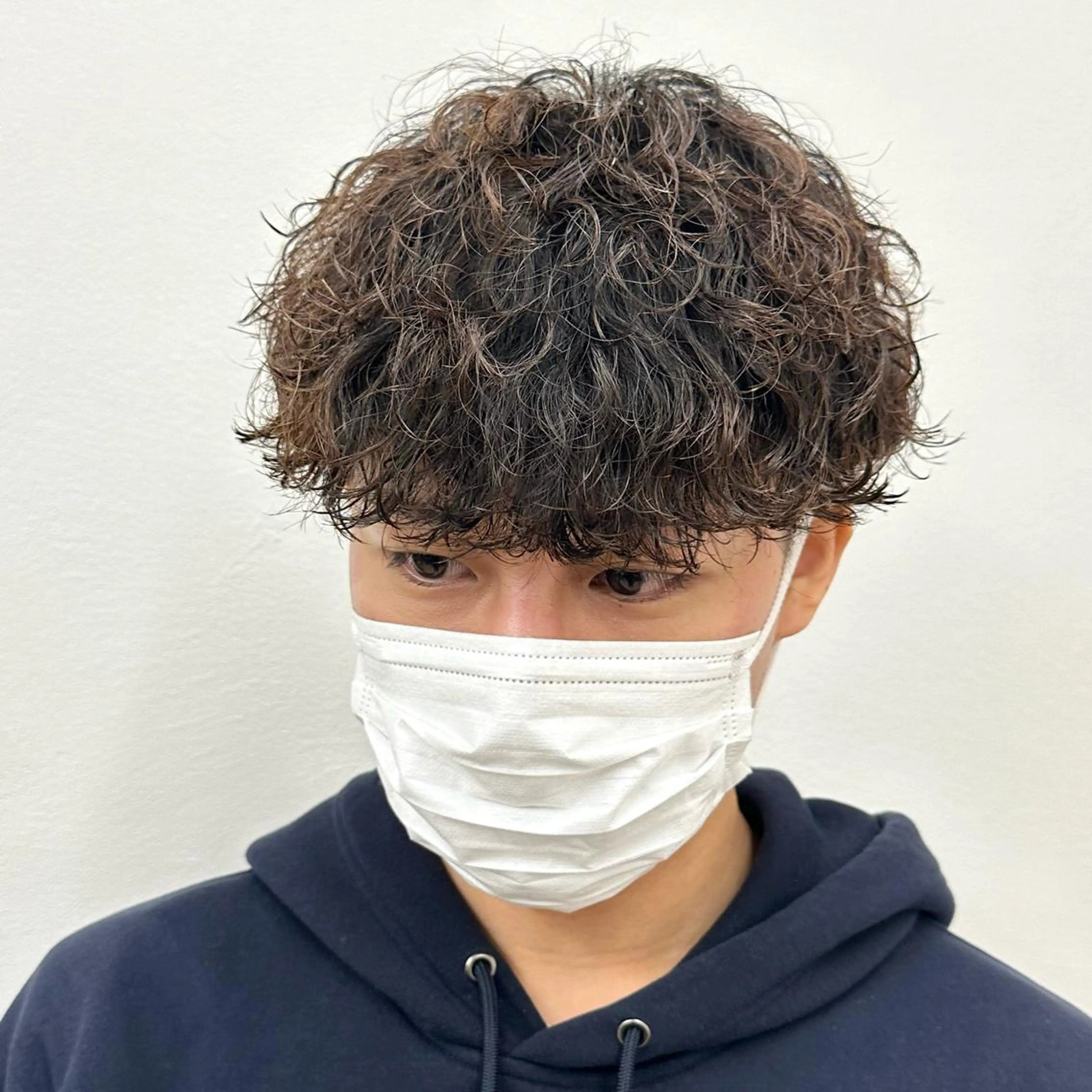 メンズ メンズパーマ 波巻きパーマ カット パーマ 33【SASA】OSAKA【ササ】所属・✂︎メンズパーマ✂︎ 伊藤秀真のヘアスタイル