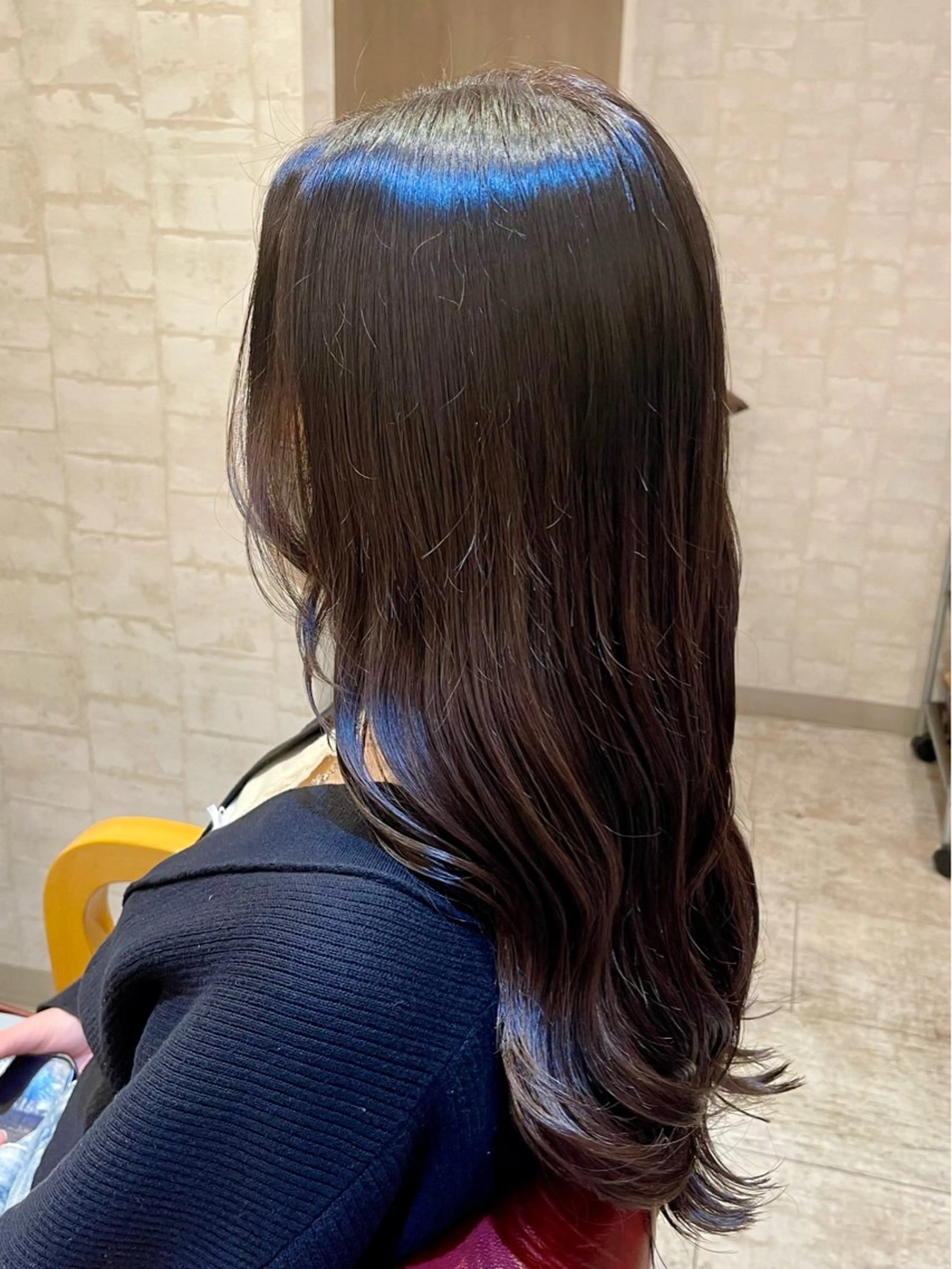 ロング カラー カット ヘアカラー トリートメント 🍭透明感カラー 志賀拓海🍬🌈のヘアスタイル