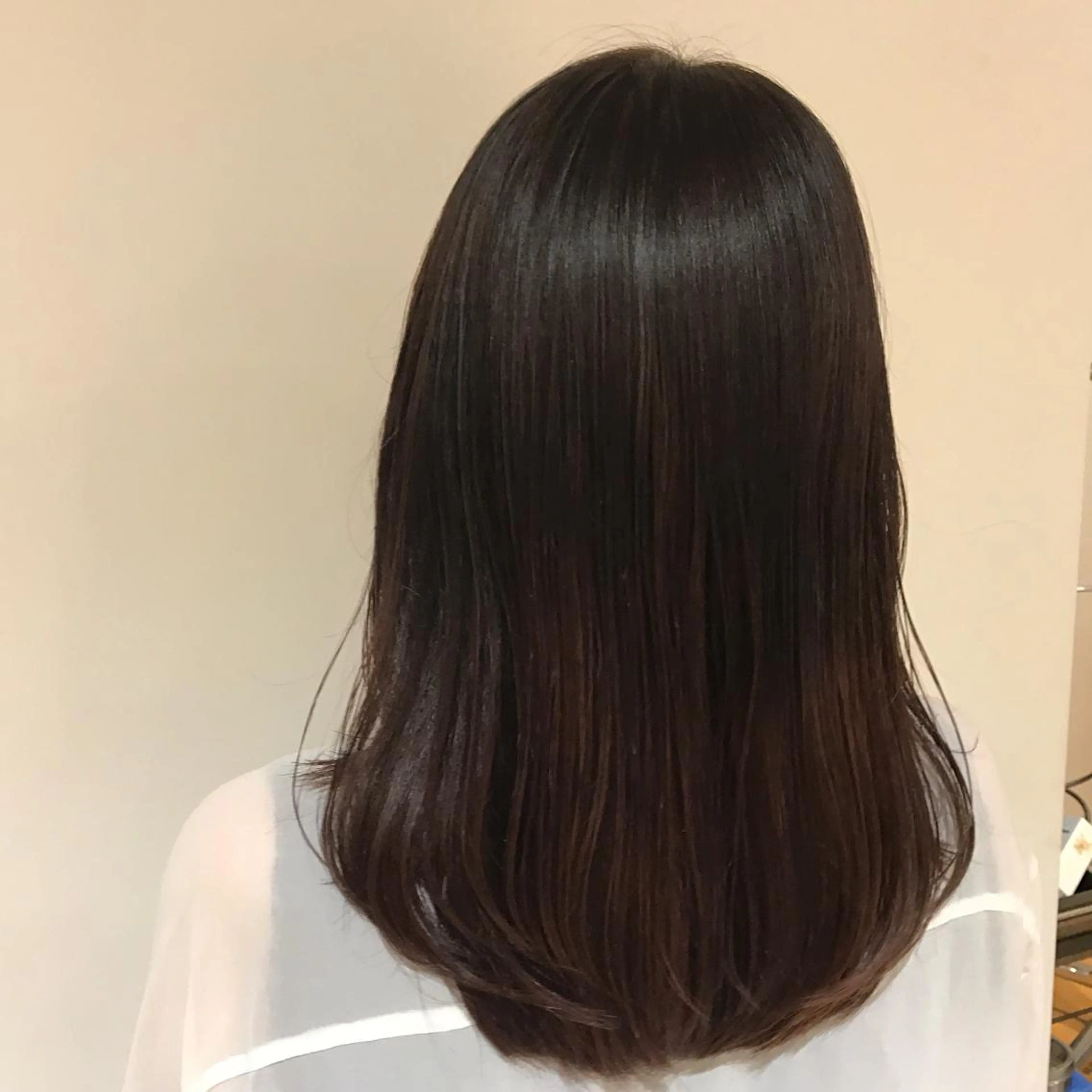 セミロング 庄司 美佑樹のヘアスタイル