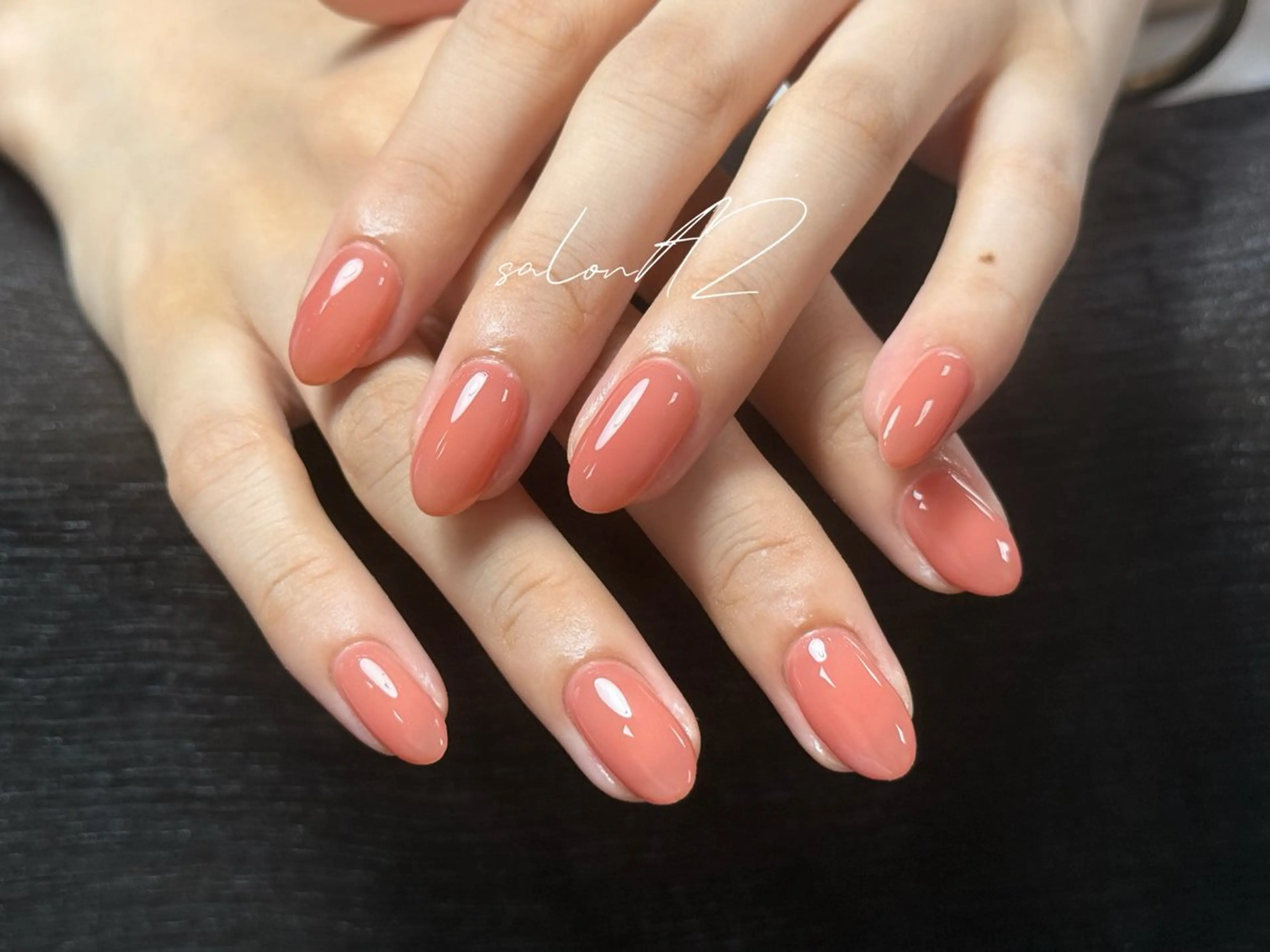 ネイル アートネイル 長さ出し フットネイル フレンチネイル ジェルネイル salon AZのネイルデザイン