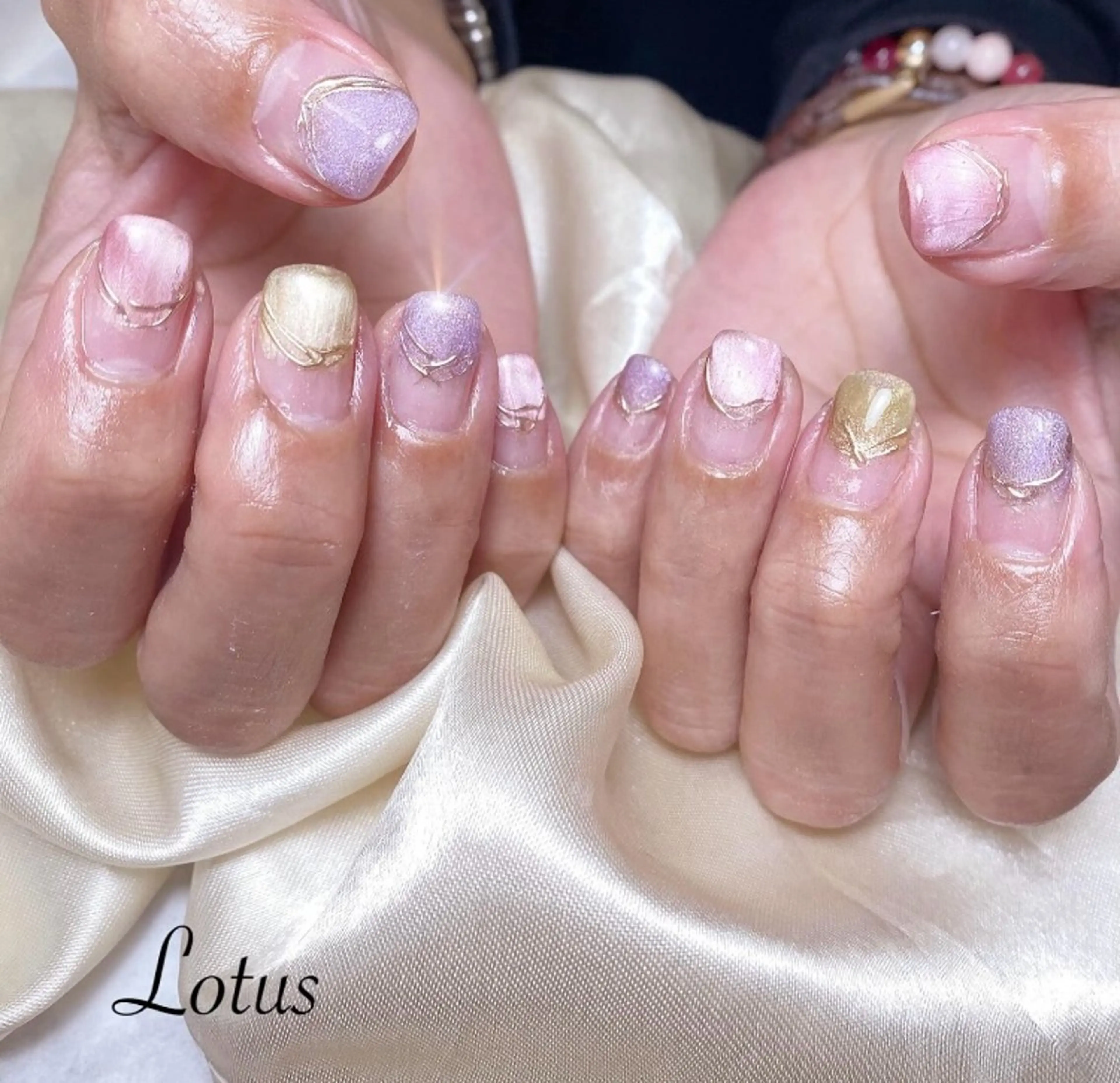 ネイル ハンドネイル ネイル＆脱毛 Lotus🌸のネイルデザイン