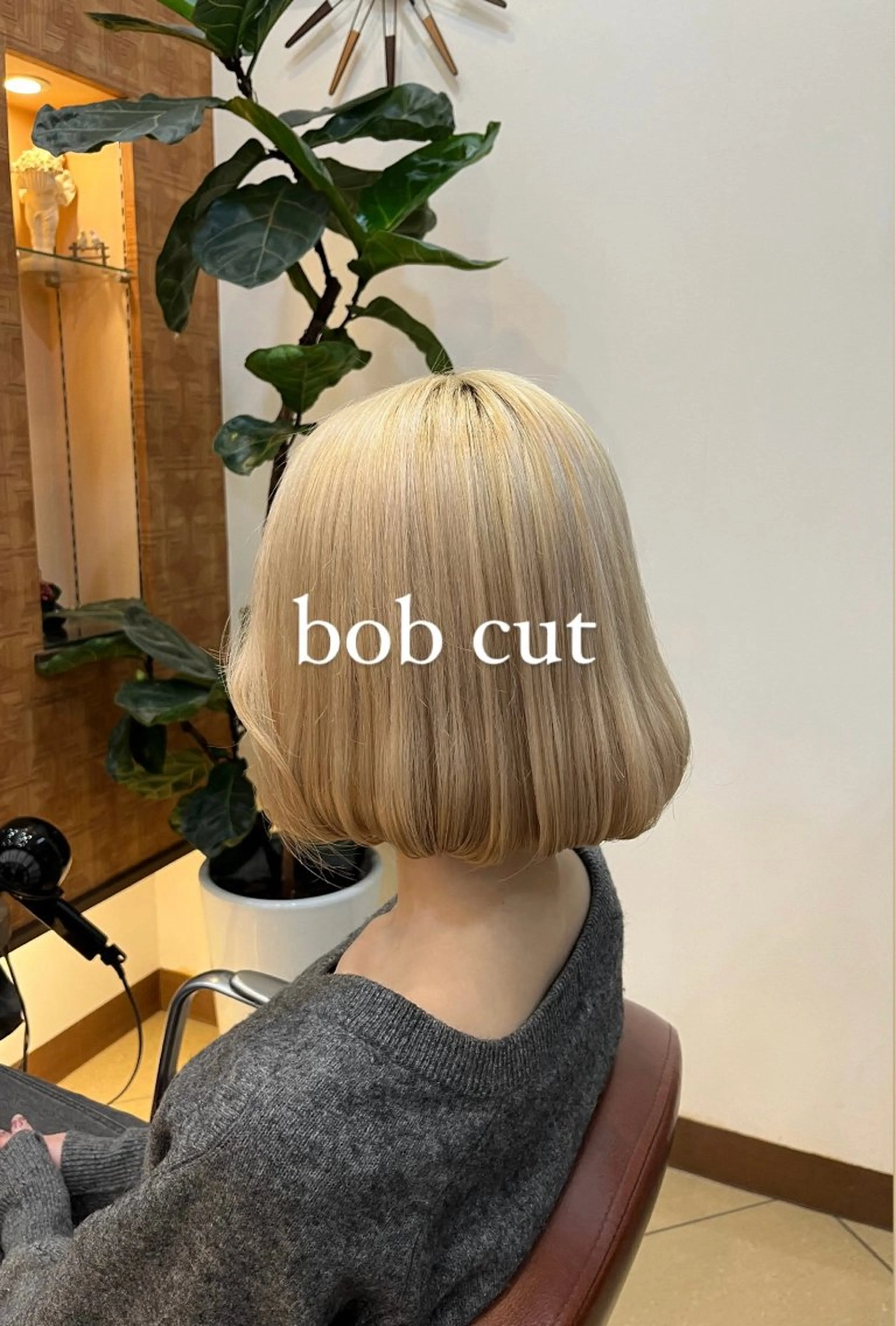 ミディアム ボブ タンバルモリ カシェリタヘア🫧 KOKORO  💞のヘアスタイル