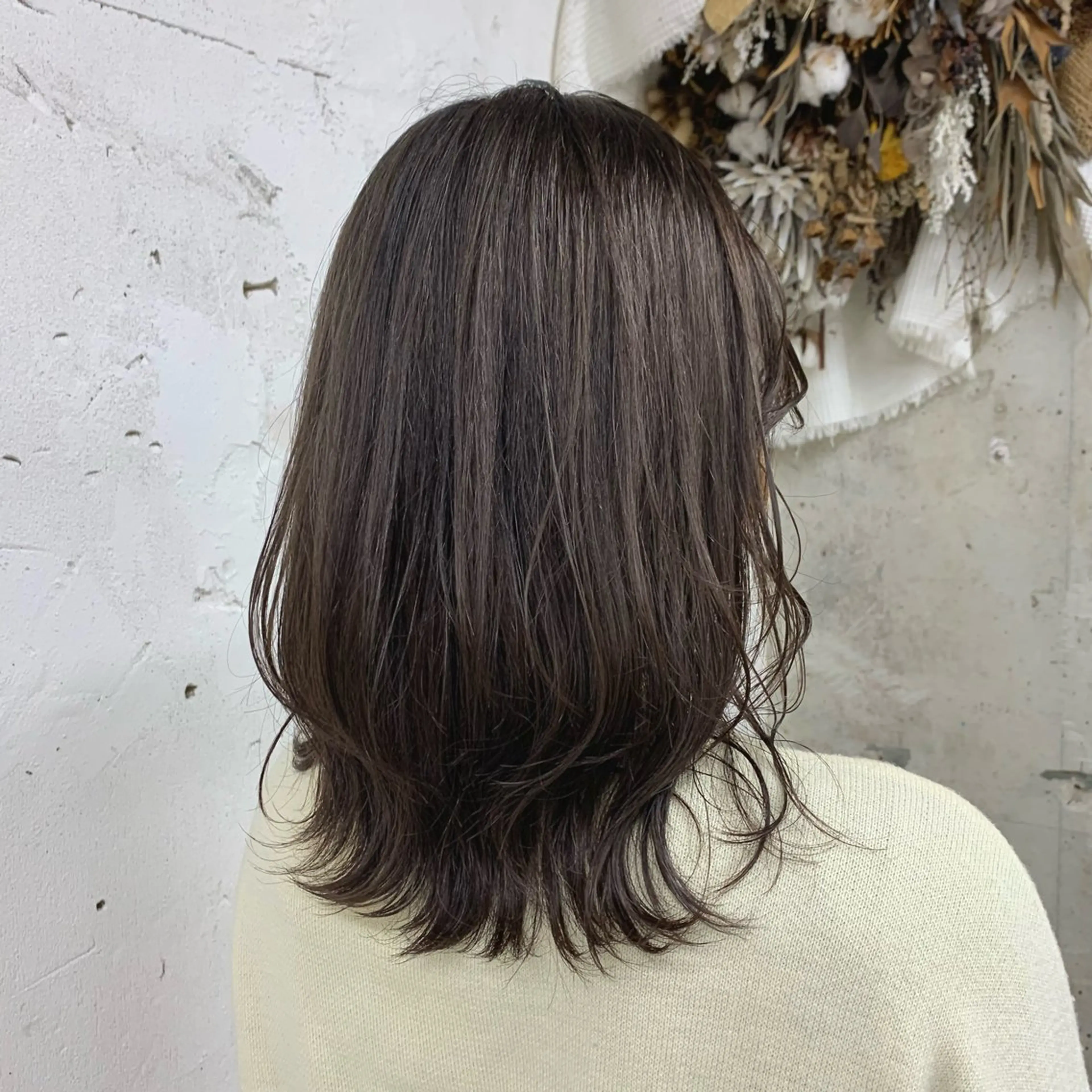 ミディアム カラー Noele hair atelier(ノエルヘアアトリエ)所属・北上ゆい/個性派/ ナチュラルアレンジのヘアスタイル