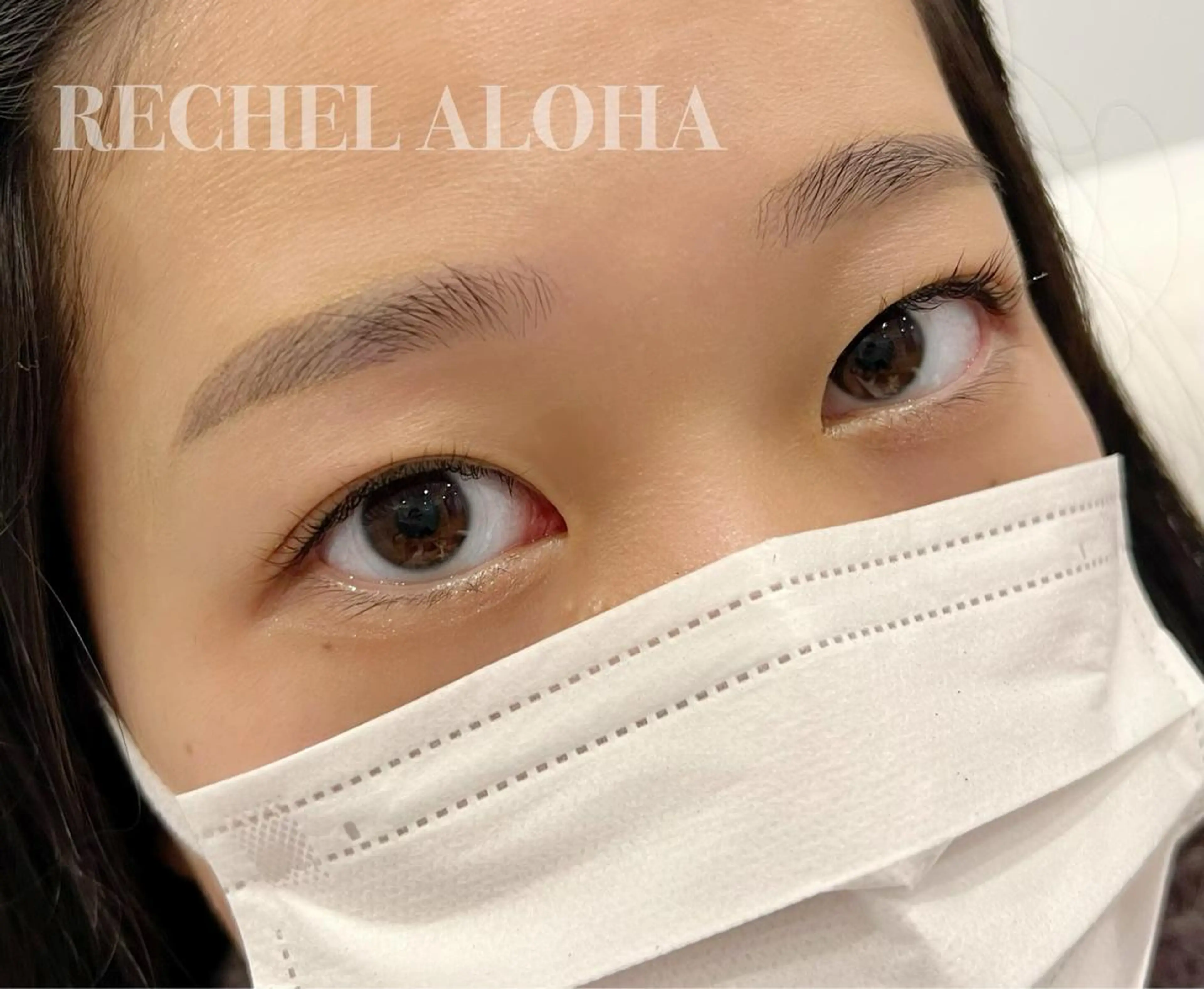 アイブロウ RECHEL ALOHA所属・RECHEL ALOHA　茨木店のマツエク・マツパデザイン