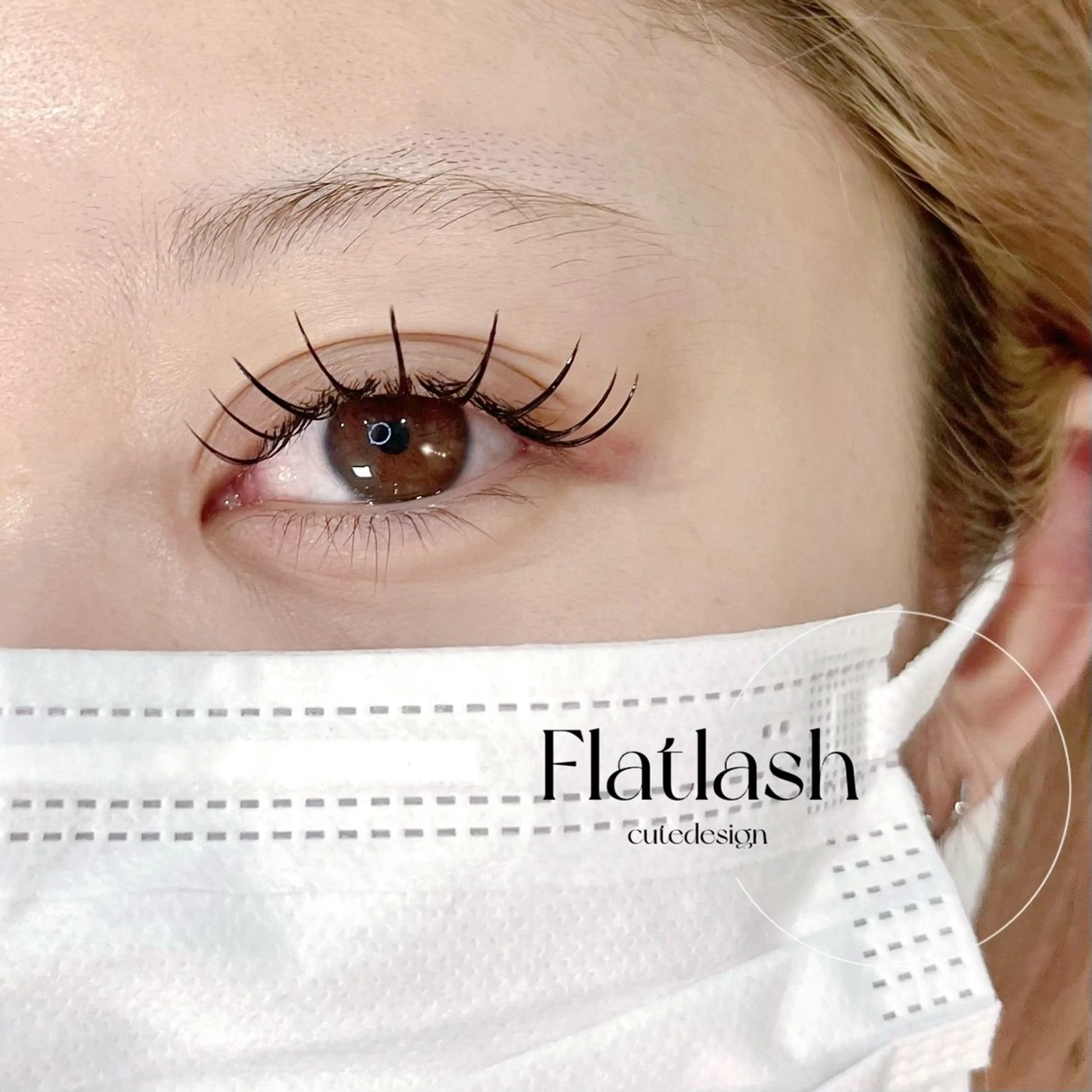 【‎☁️当日限定☀️】LEDフラットラッシュ​〜​100本 オフ無料✨️（LDカール＋500円）の写真