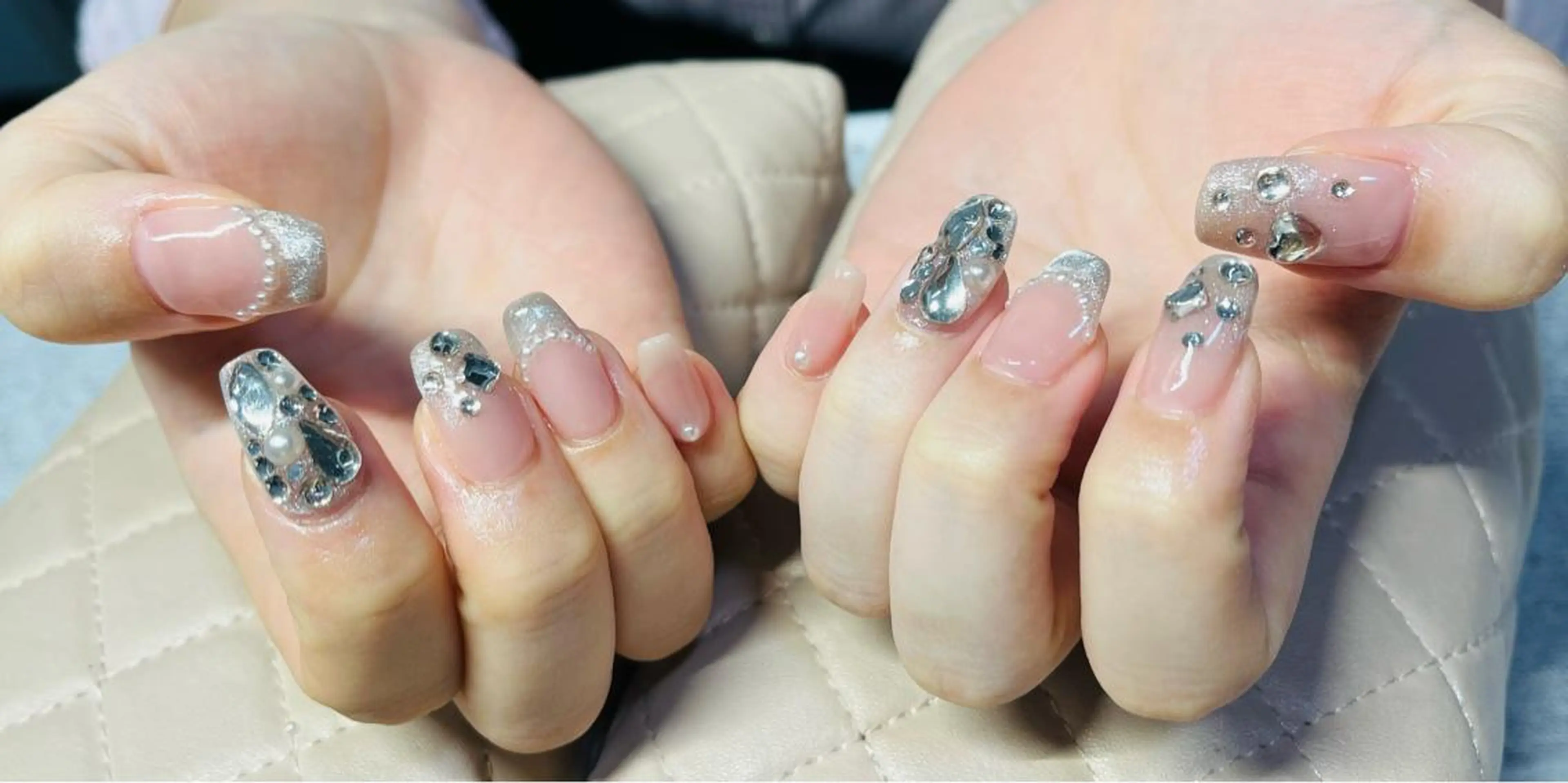 ネイル ハンドネイル goldgleams ちなのネイルデザイン