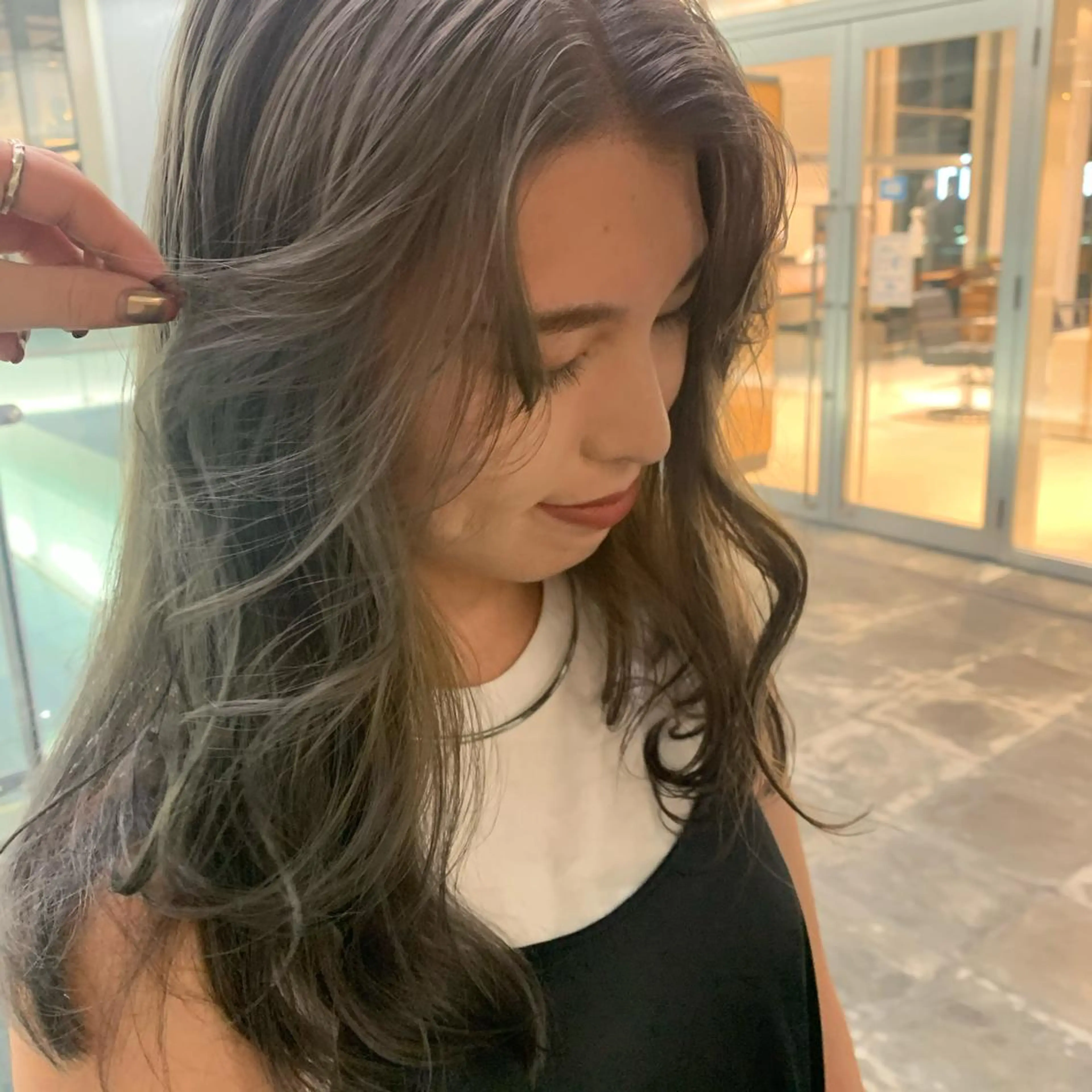 カラー 🎀韓国/髪質改善 長野美和🎀のヘアスタイル