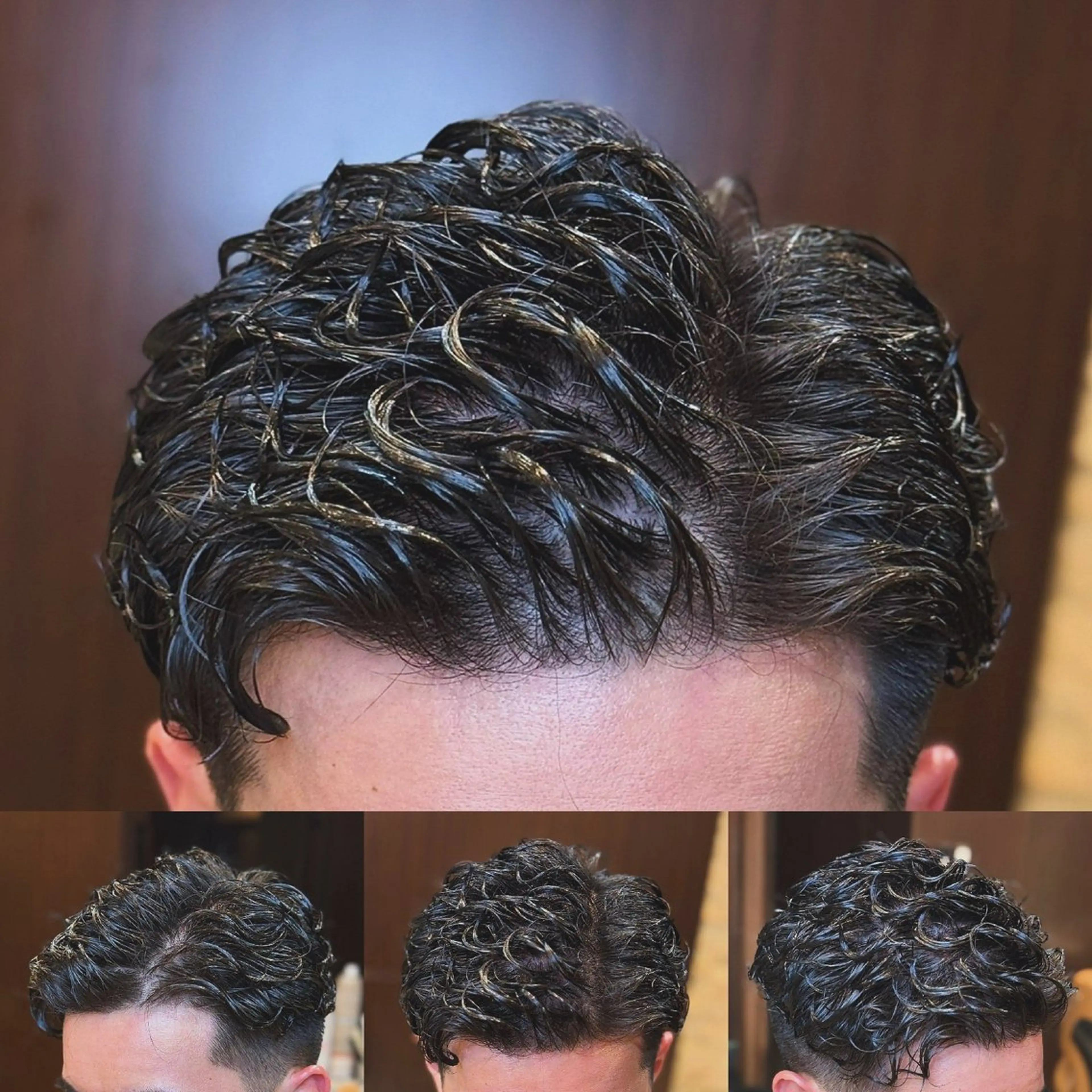 ショート カット パーマ ヘアモードキクチ神田店所属・北川 竜也のヘアスタイル