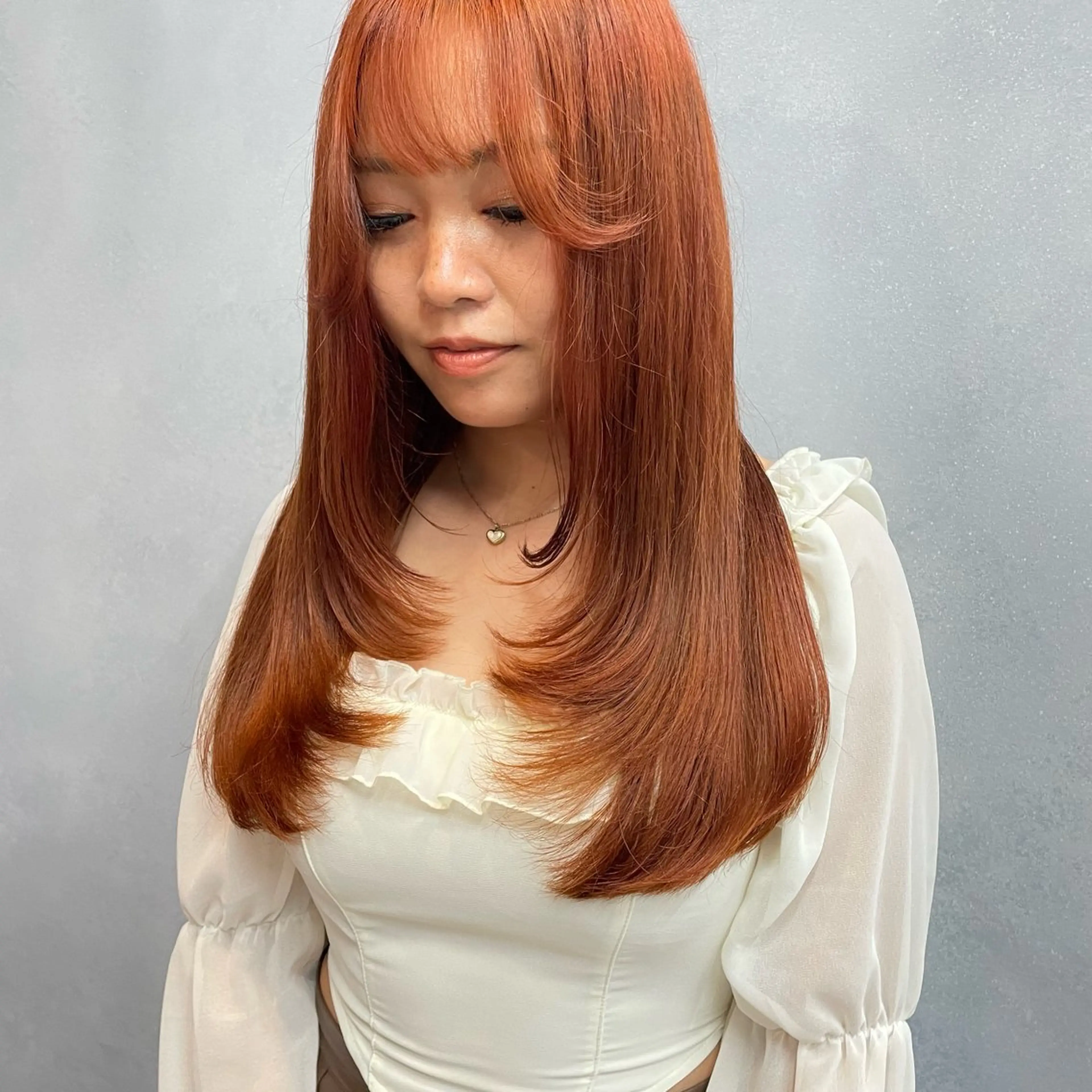 ロング カット ヘアカラー 🫧艶髪/ブリーチ 🐳honami🫧のヘアスタイル