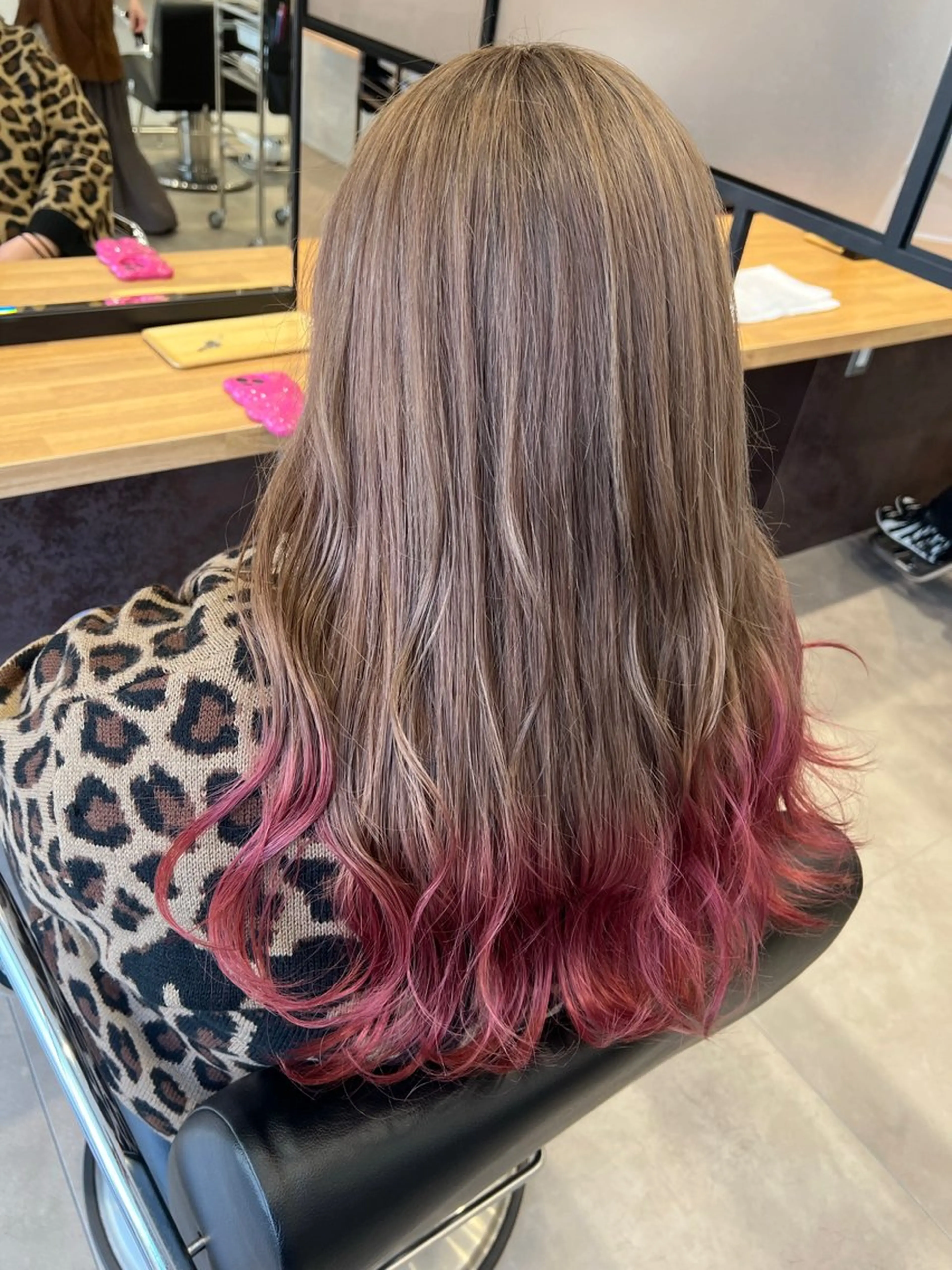 ロング カット ヘアカラー ブランシェ小幡駅前店 森樹のヘアスタイル