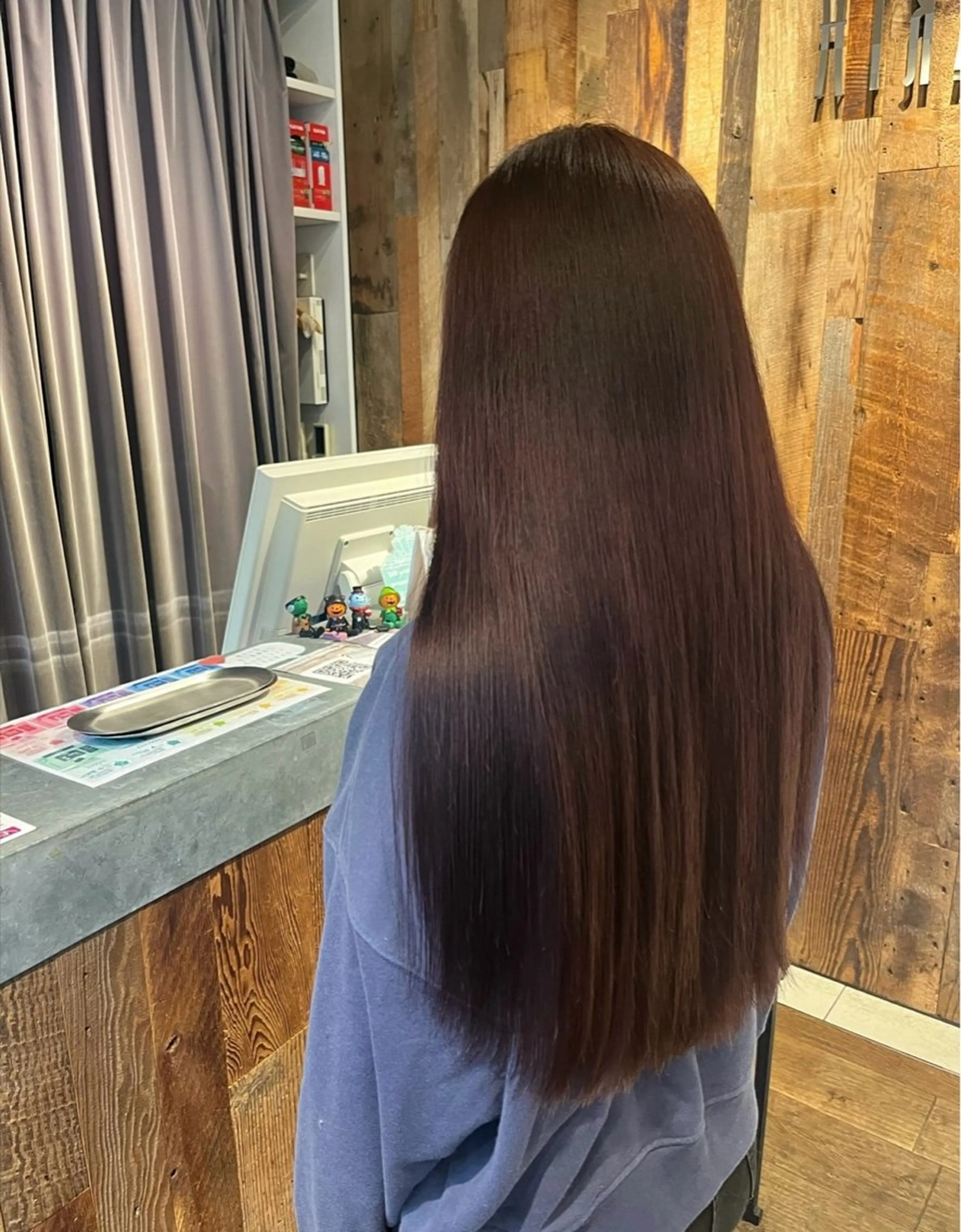 🪽ダメージレス🪽カット+髪質改善カラーの写真