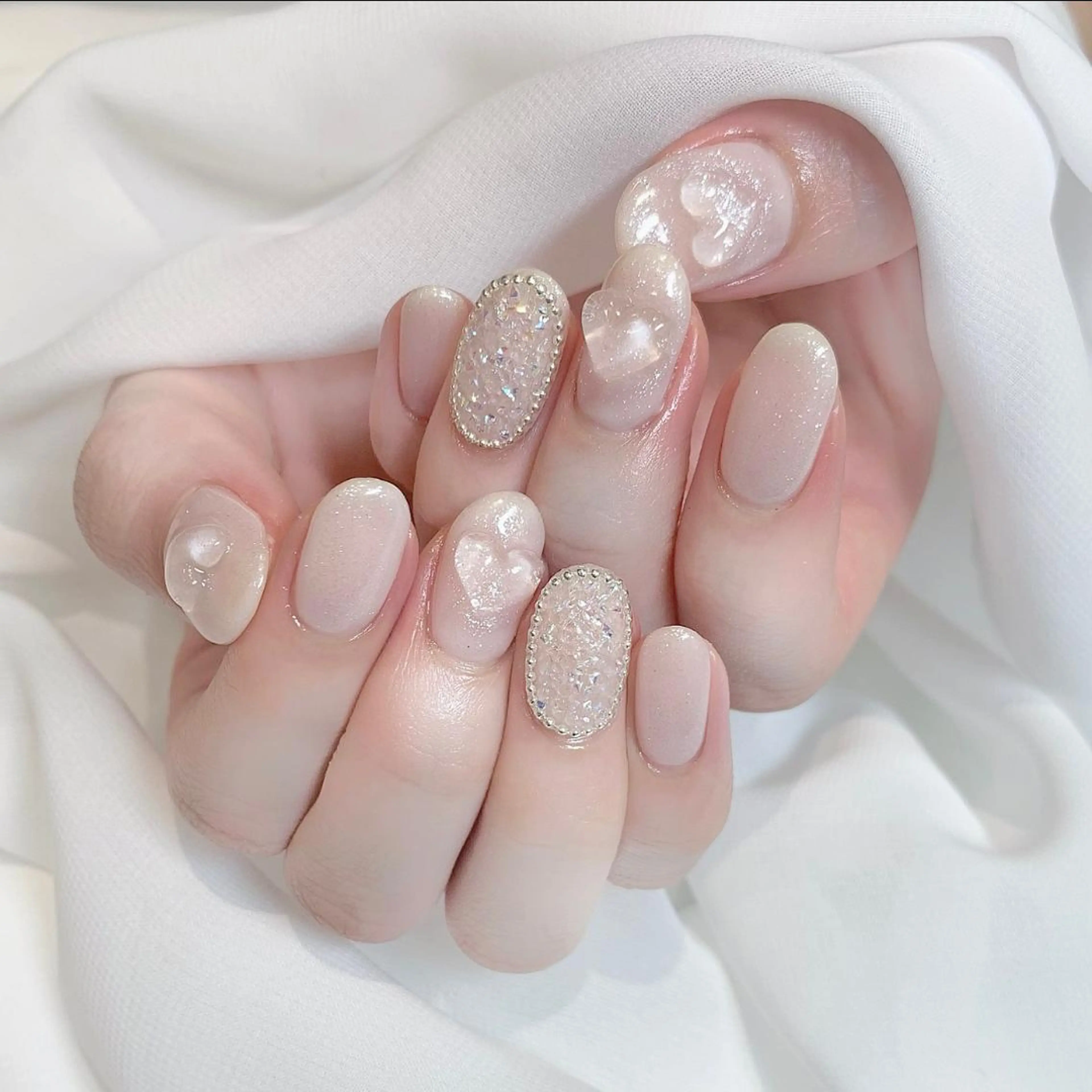 💖デザインコース💖 ¥7350＋アート料金｟オフあり｠パラジェル使用の写真