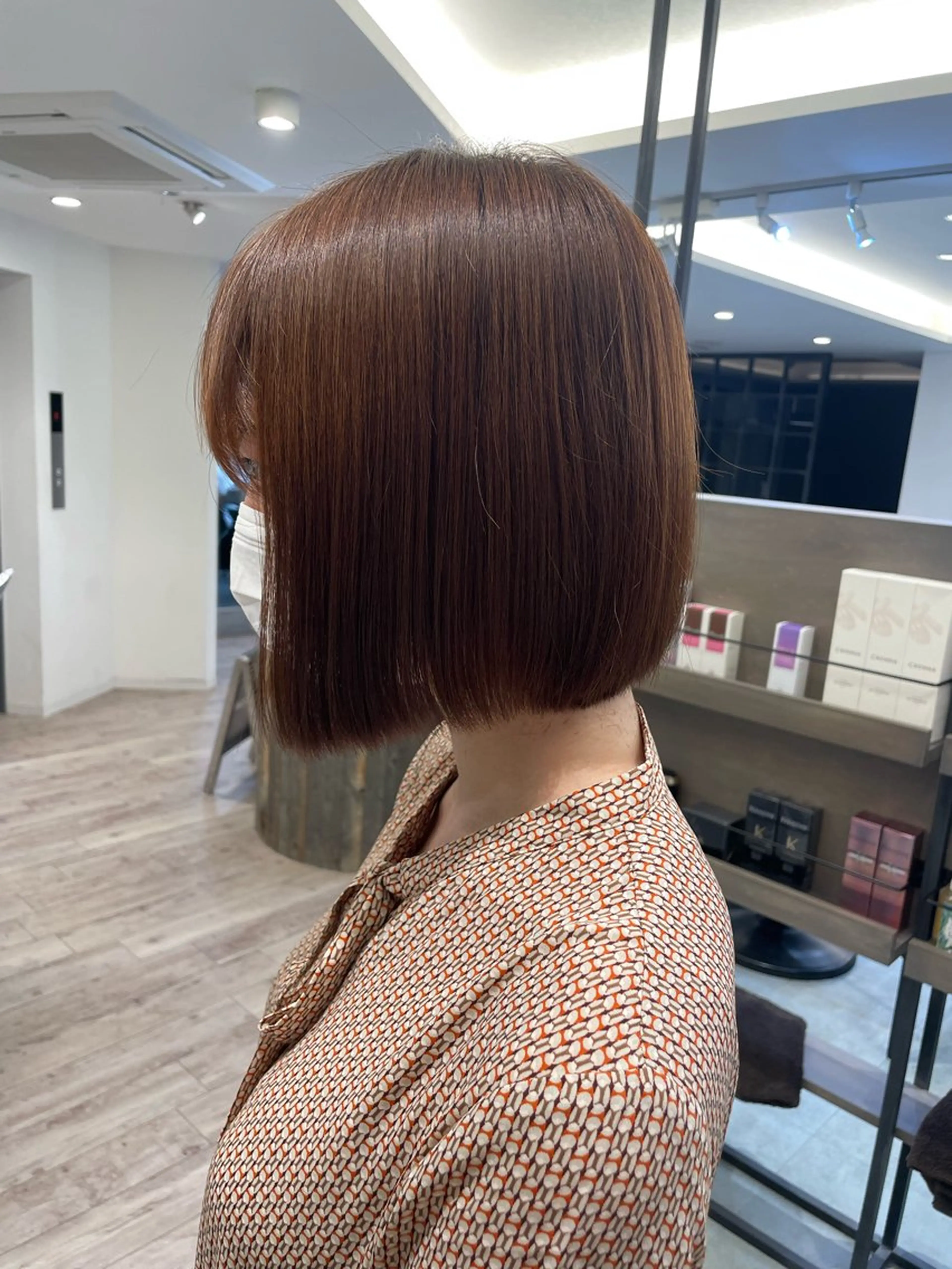 ミディアム ♡似合わせハイトーン ♡maiのヘアスタイル