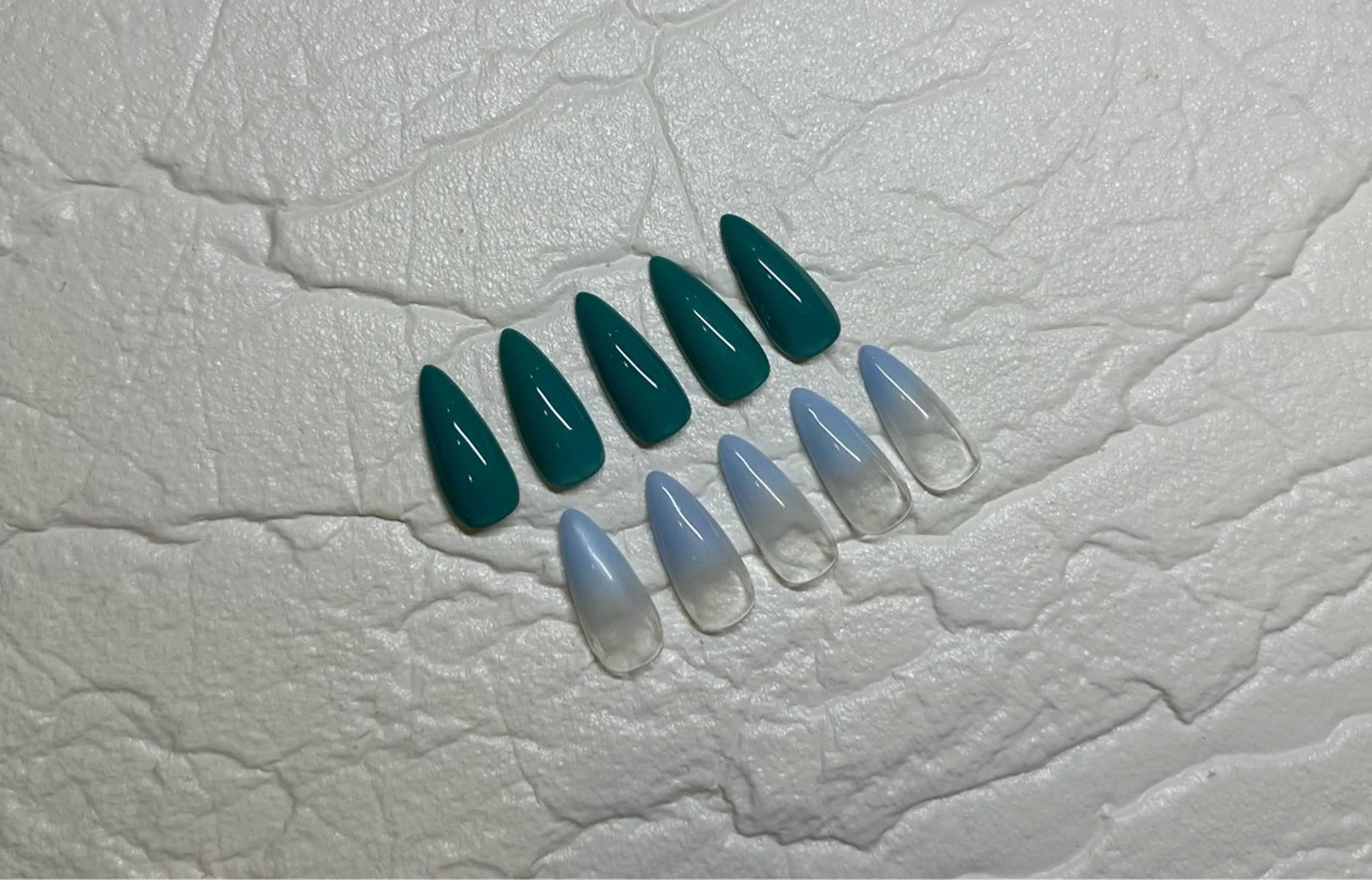 ネイル グラデーション ワンカラーネイル ハンドネイル nailfy's 星のネイルデザイン