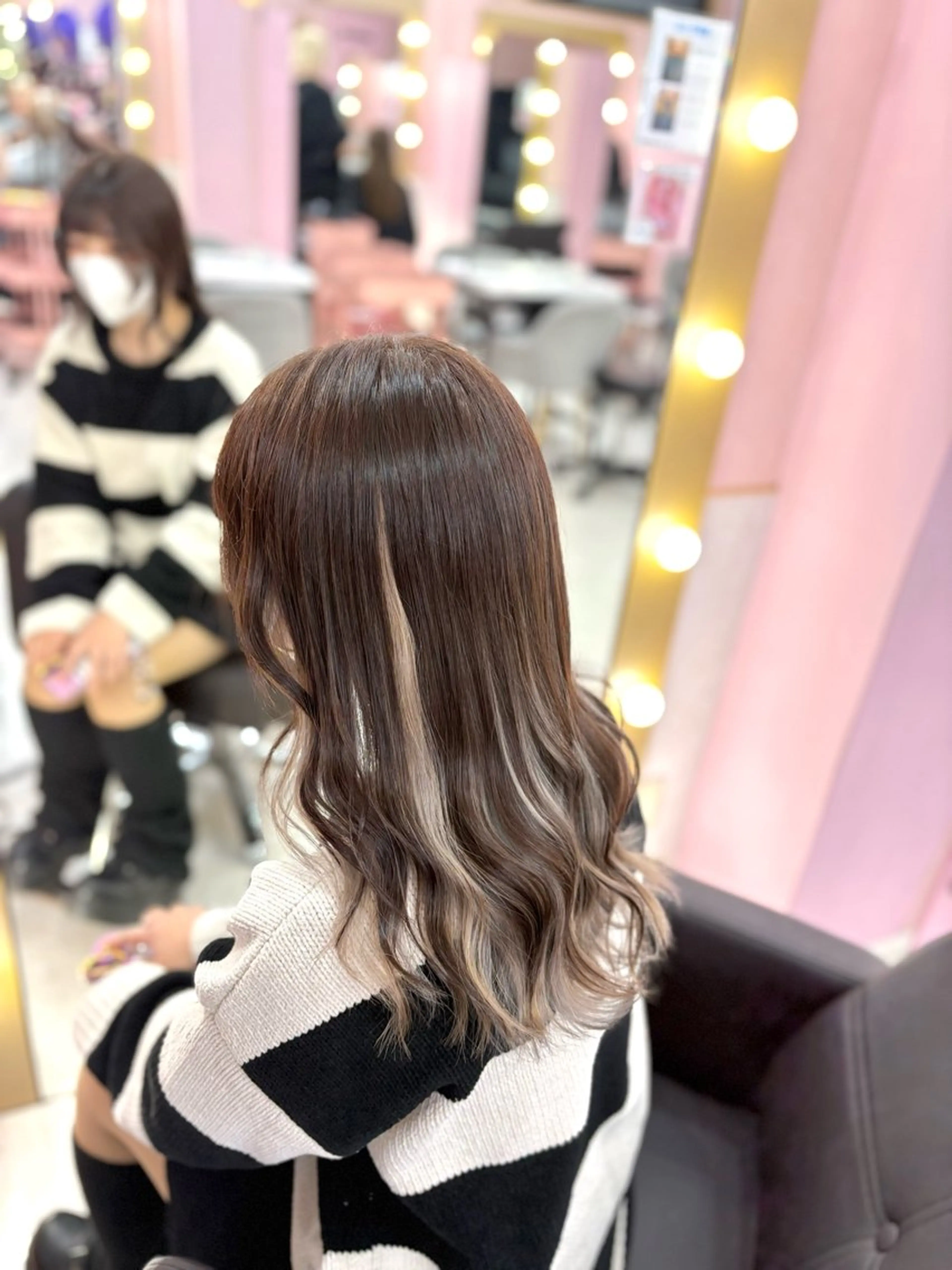 ミディアム カラー 甘ふわgirly🎀 ハイトーン🤍Ramのヘアスタイル