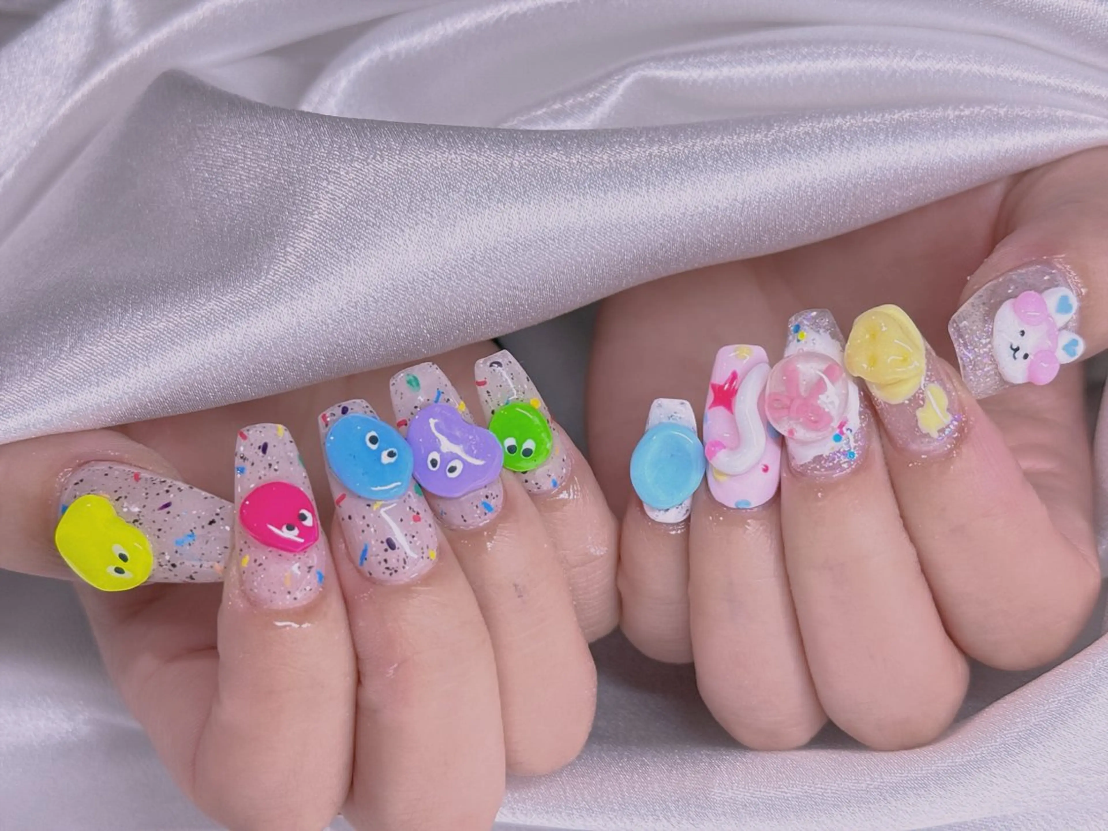 ネイル 長さだし専門店 M2　rikaのネイルデザイン