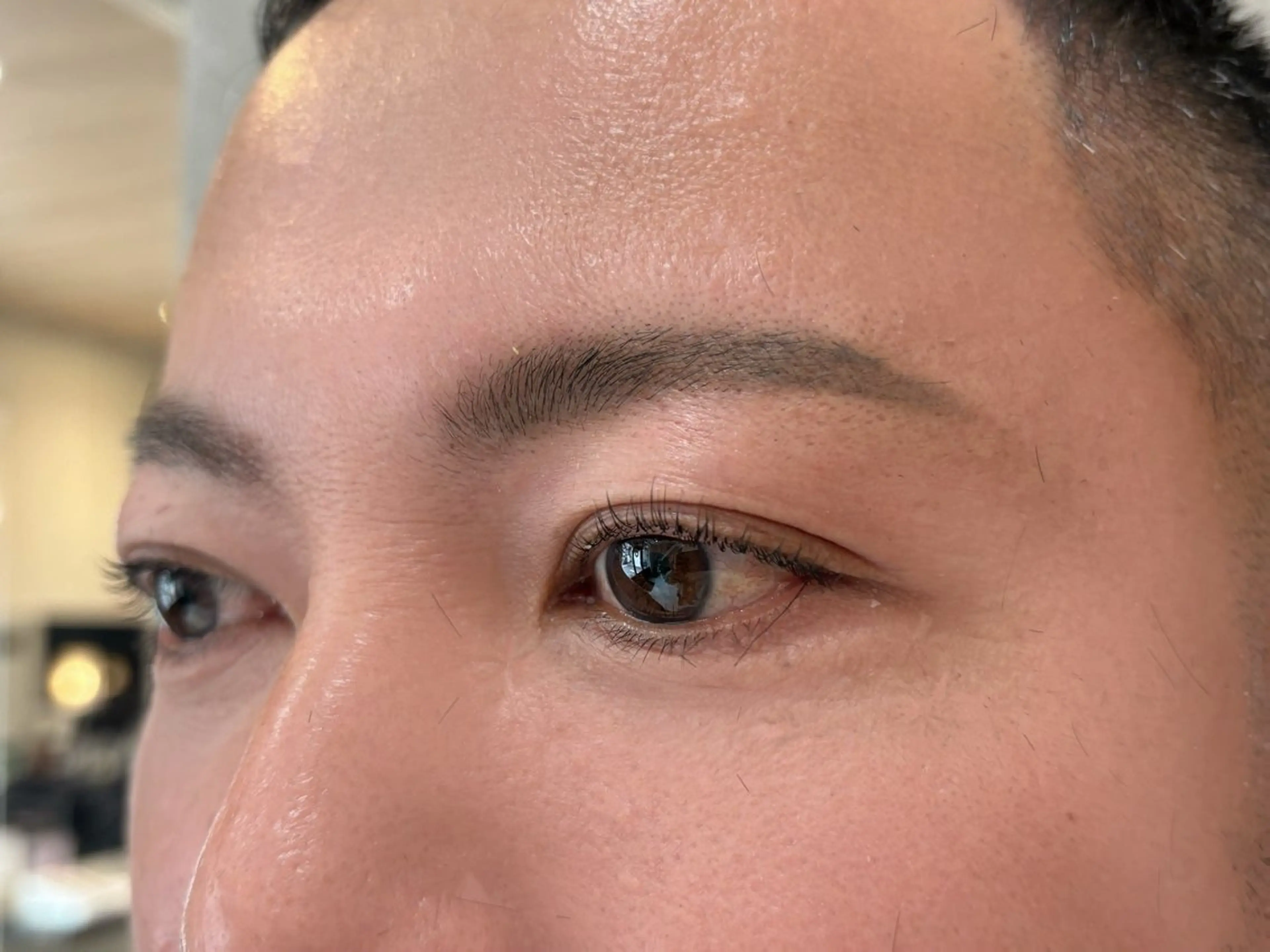 〖15分で美眉をつくる！〗メンズ眉カット✂️＋シェービング＋（眉メイク）形15分で印象チェンジ🌿の写真