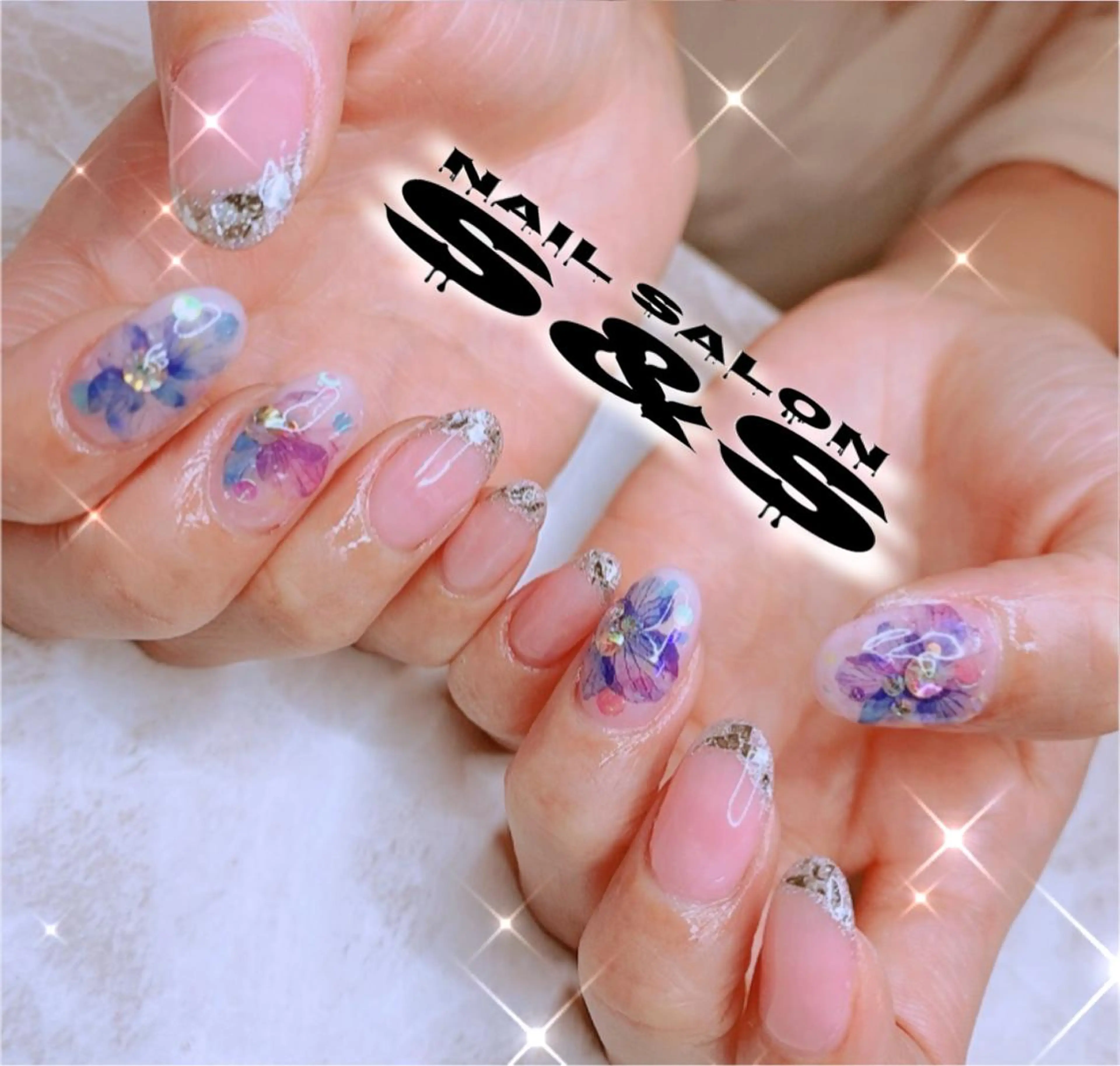 ネイル 長さ出し フラワーネイル メンズネイル 持ち込み スカルプネイル S&S 村田小百合のネイルデザイン