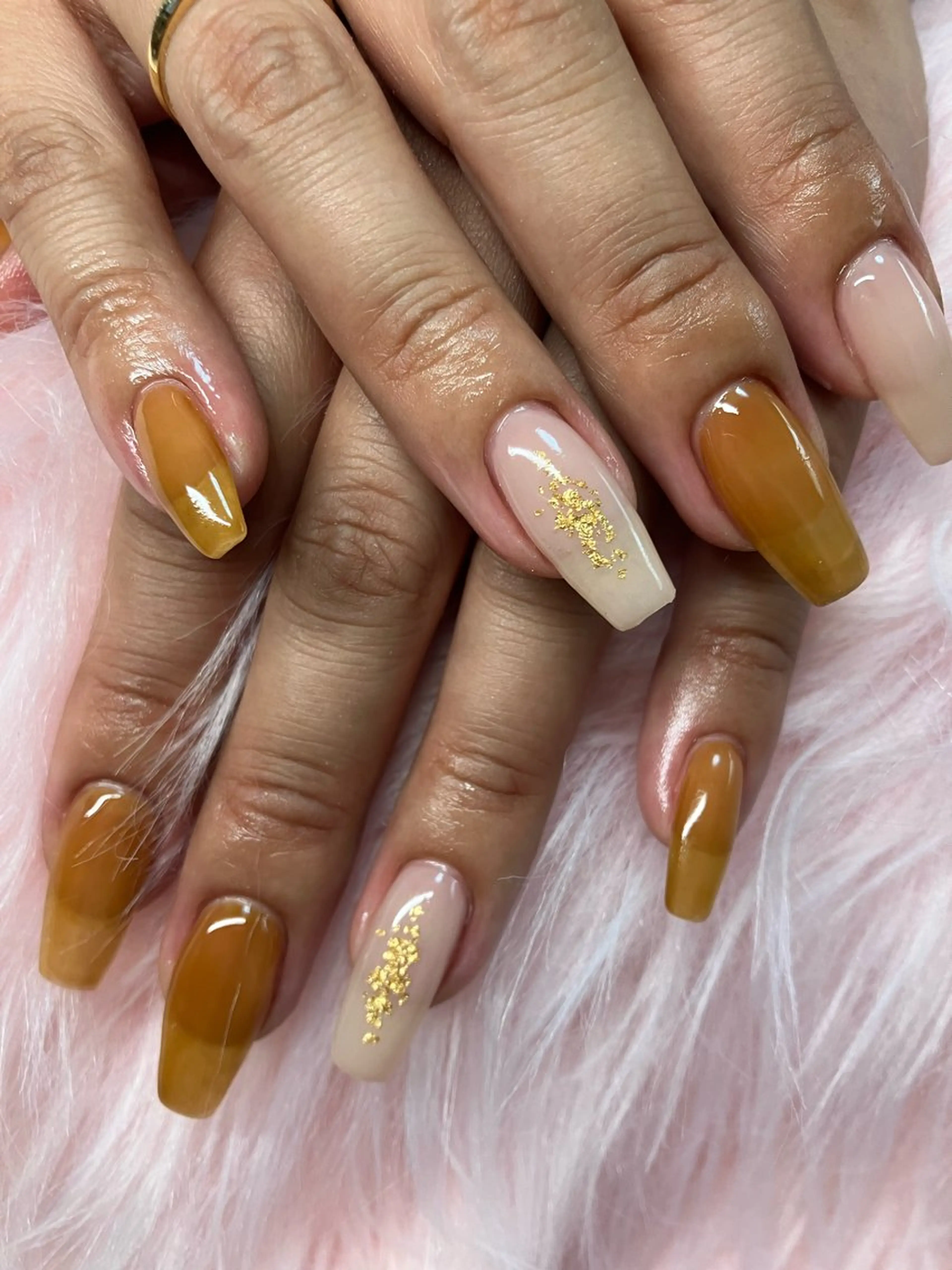 ネイル rukianail 新里のネイルデザイン