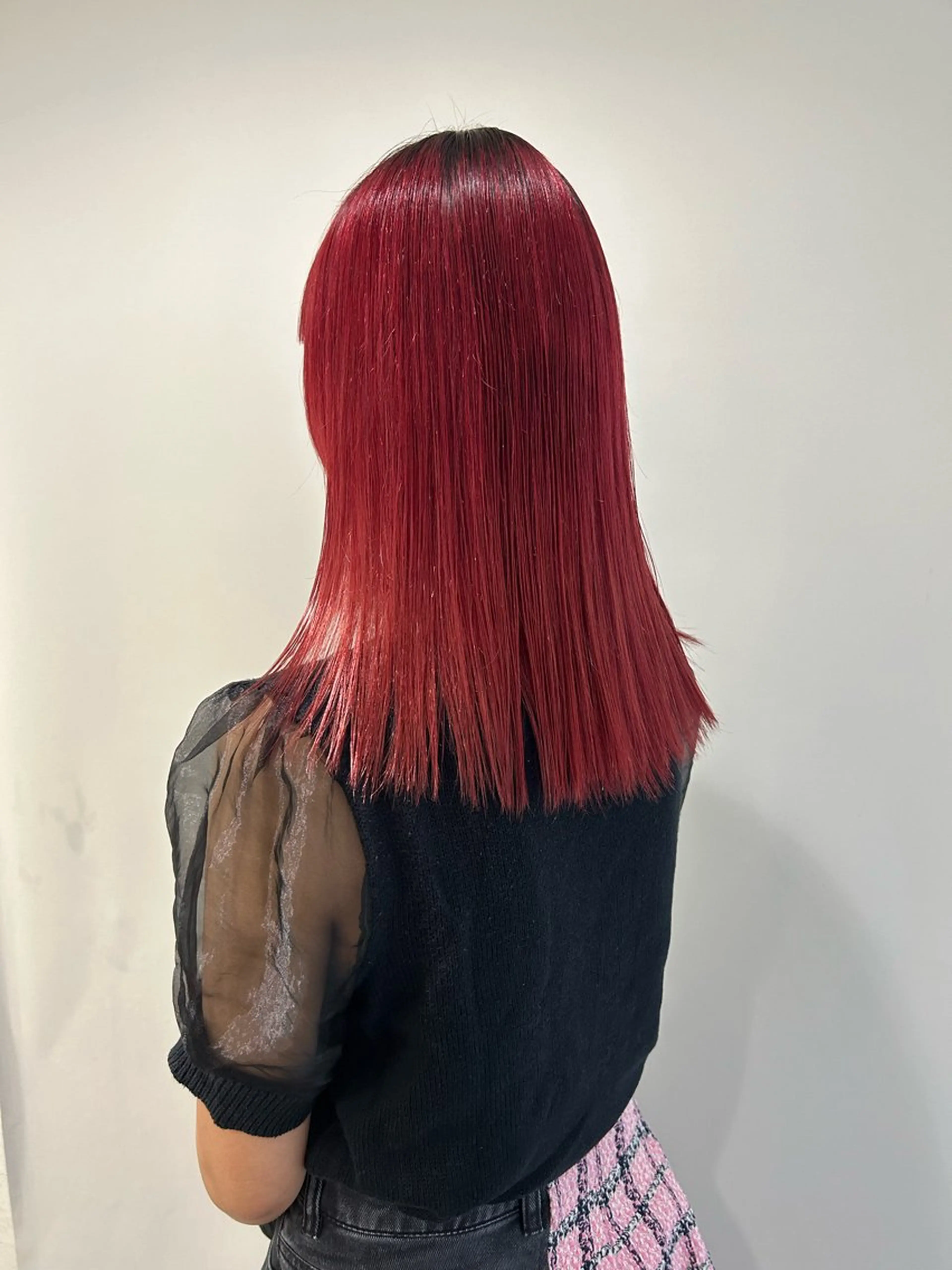 ミディアム カラー カット ヘアカラー トリートメント 似合わせ⌇お洒落 カット⌇平野あみのヘアスタイル