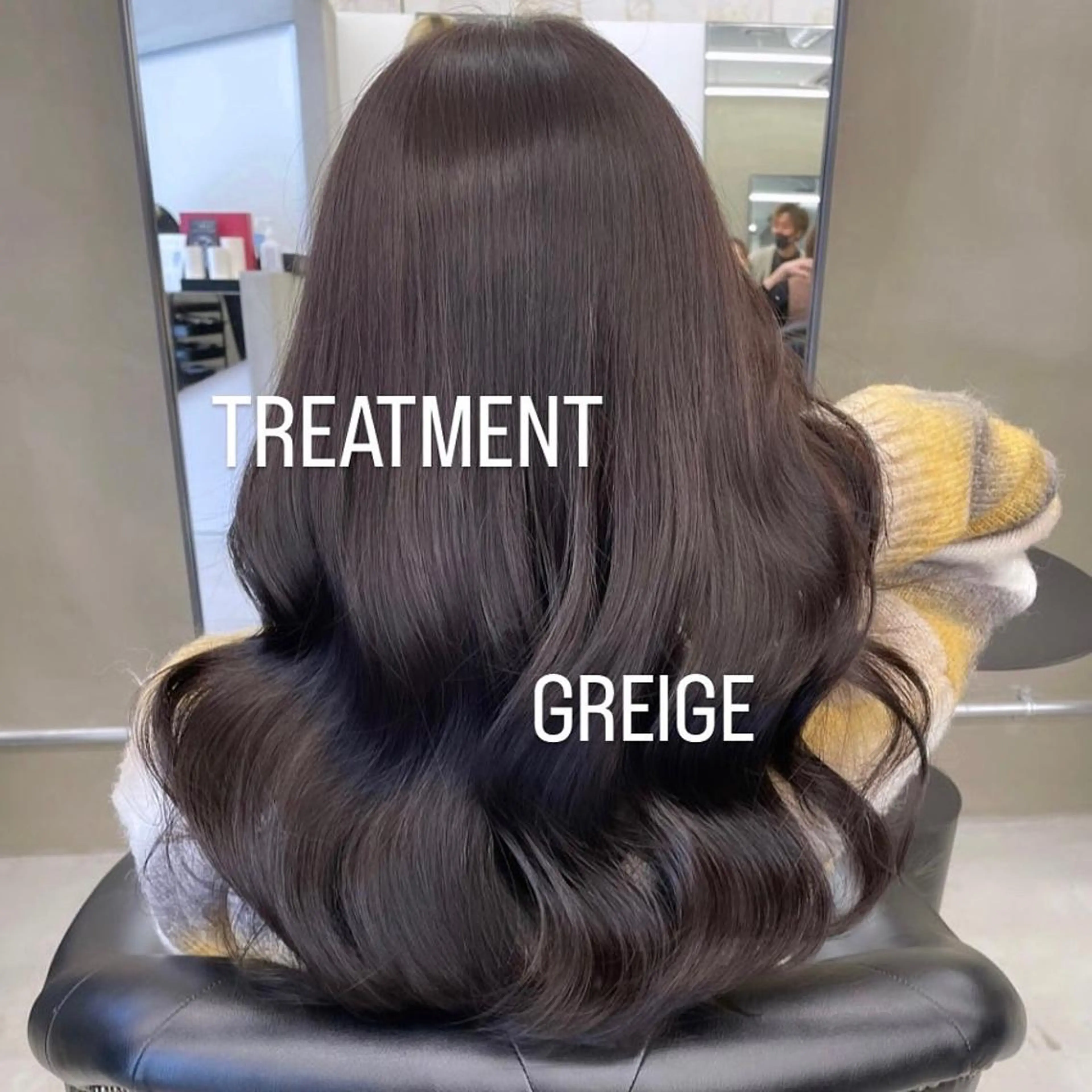 セミロング カラー エクステ🩵ブリーチ 韓国ヘア🩵KAEのヘアスタイル