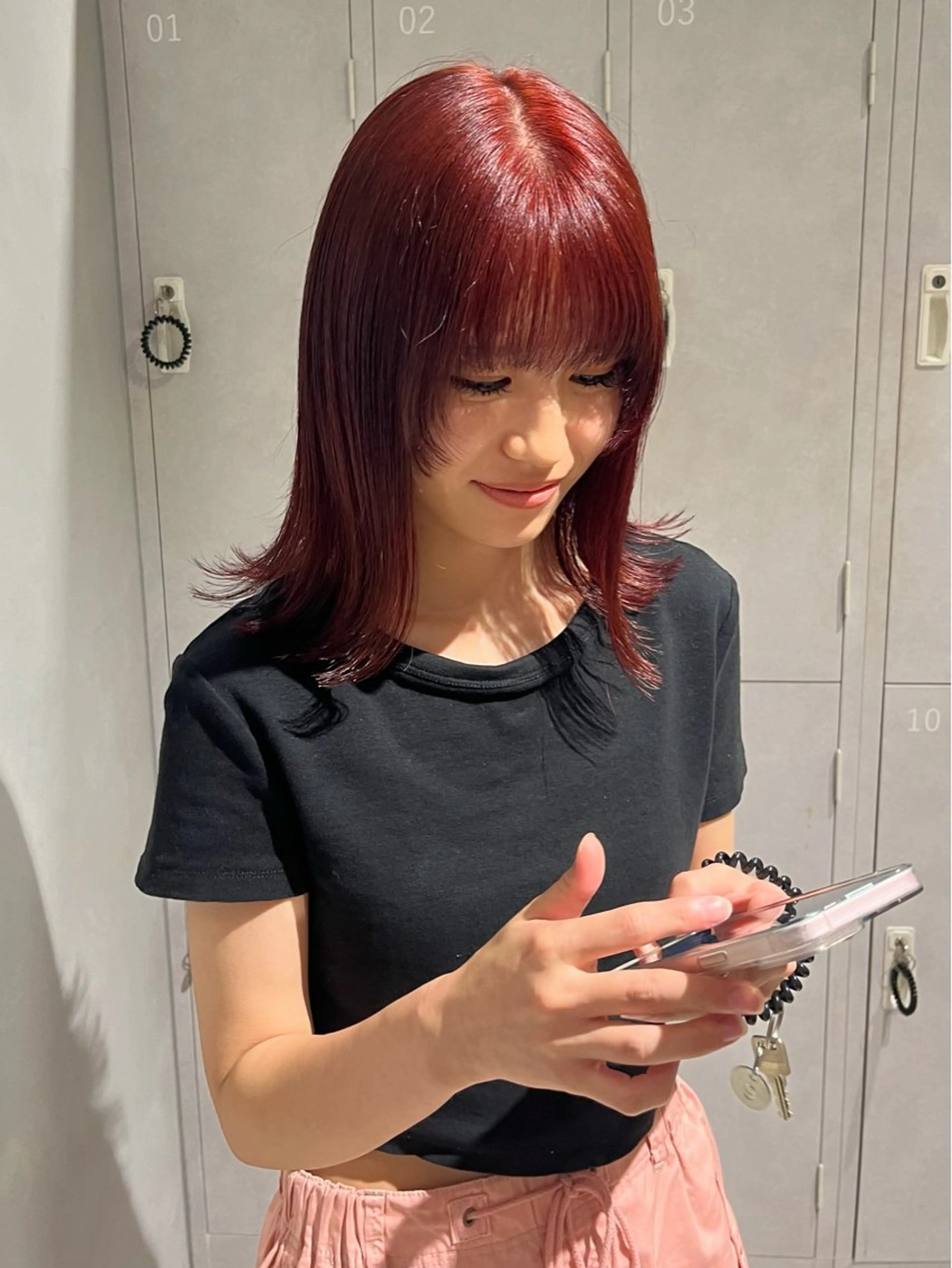 カラー Juna✂️ レイヤー / ボブのヘアスタイル