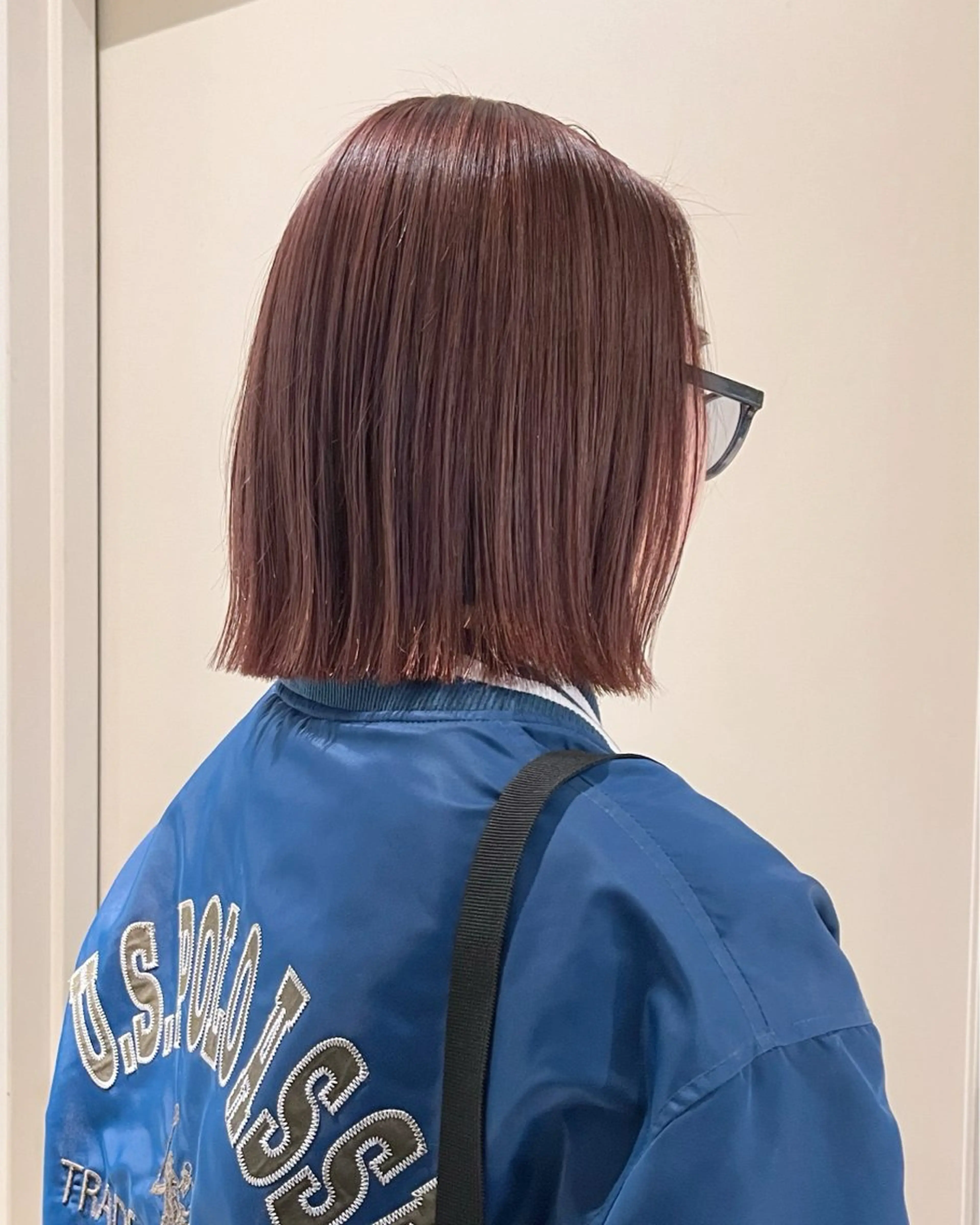 ミディアム カラー kawai rihoのヘアスタイル