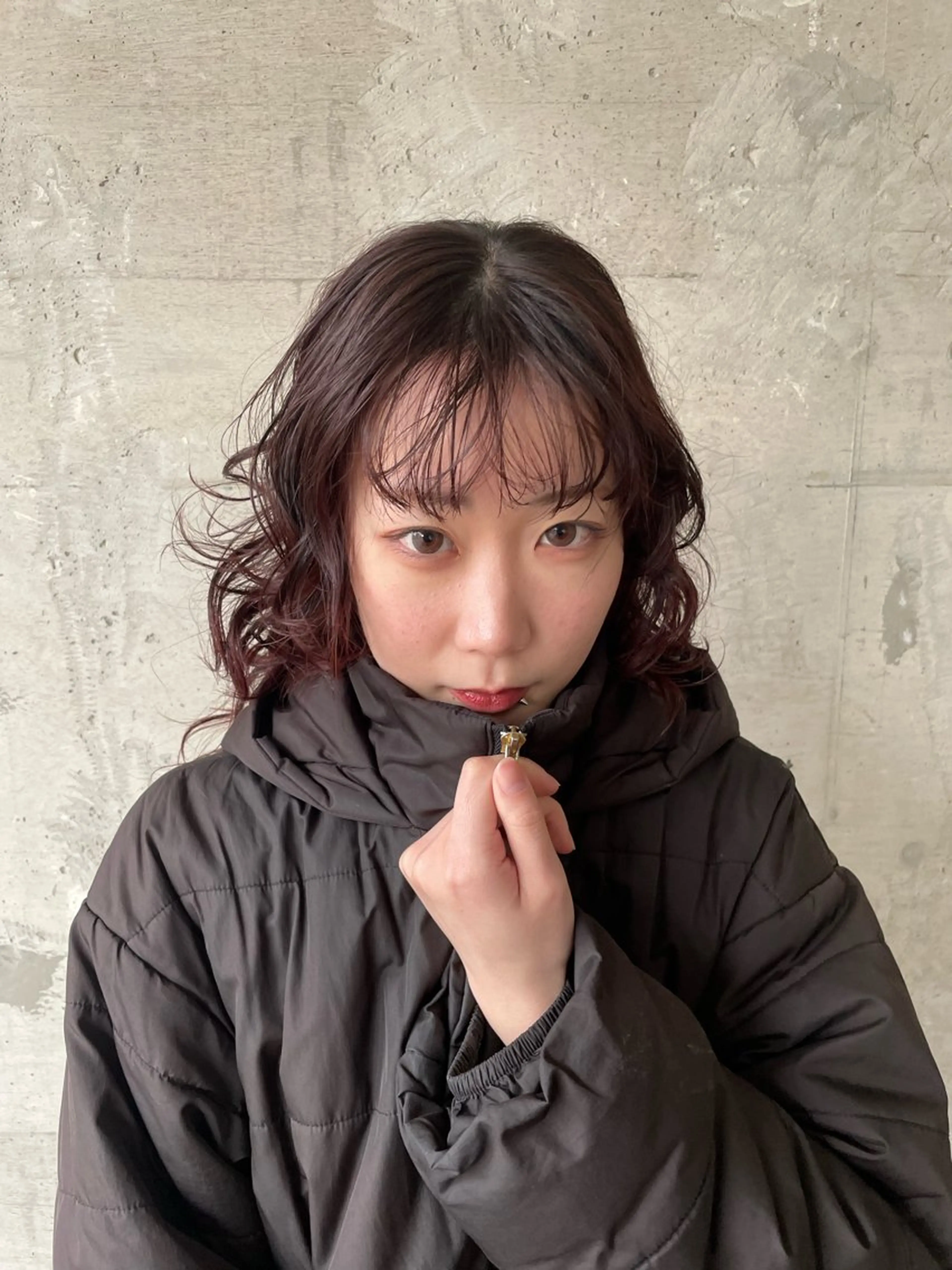 ミディアム カラー FRAME spa&hair room博多店【フレーム】所属・髪質改善｜顔周り｜博 多｜川上智也のヘアスタイル