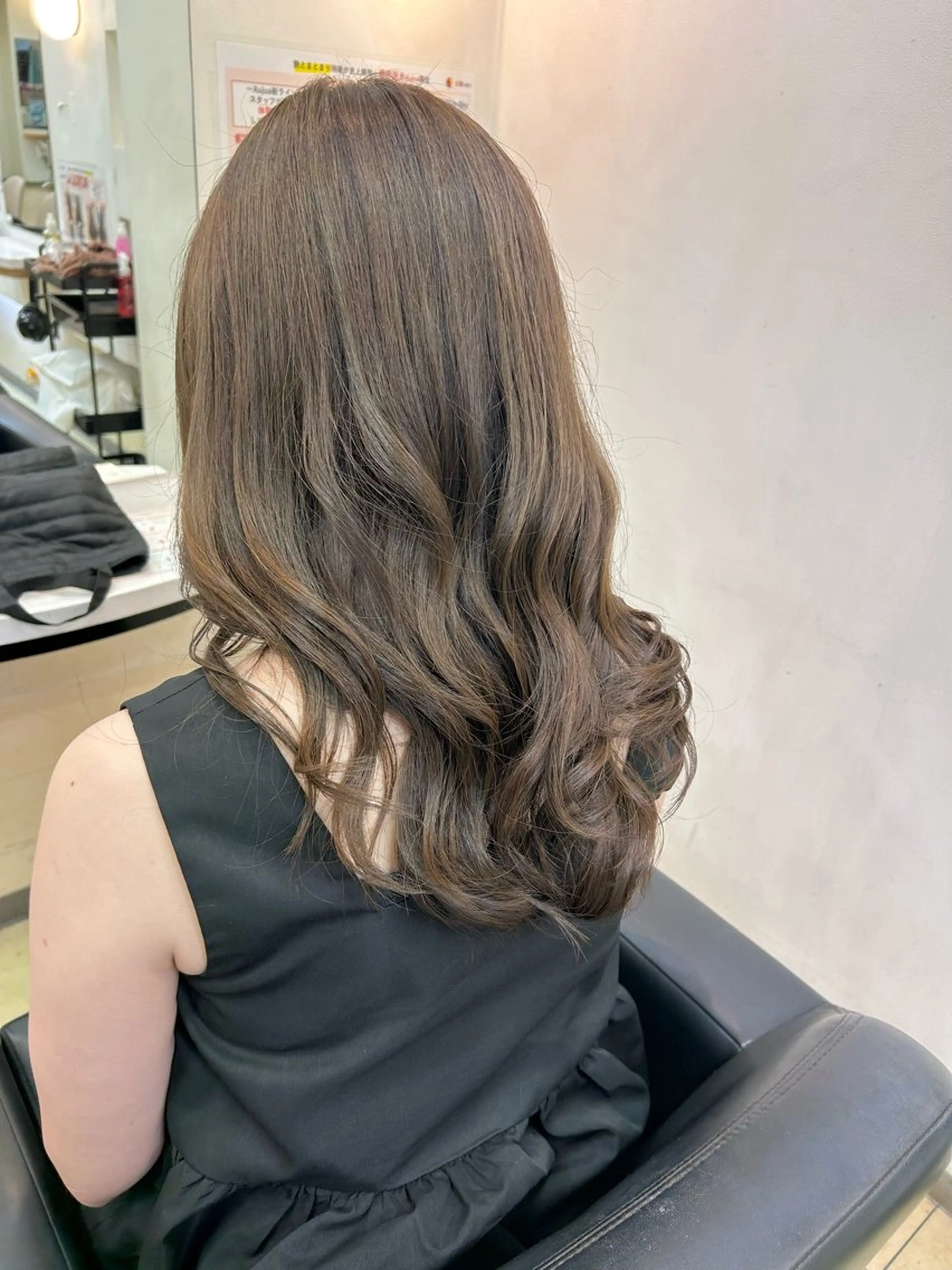 セミロング ヘアカラー トリートメント 💫渡部 永唯💫のヘアスタイル