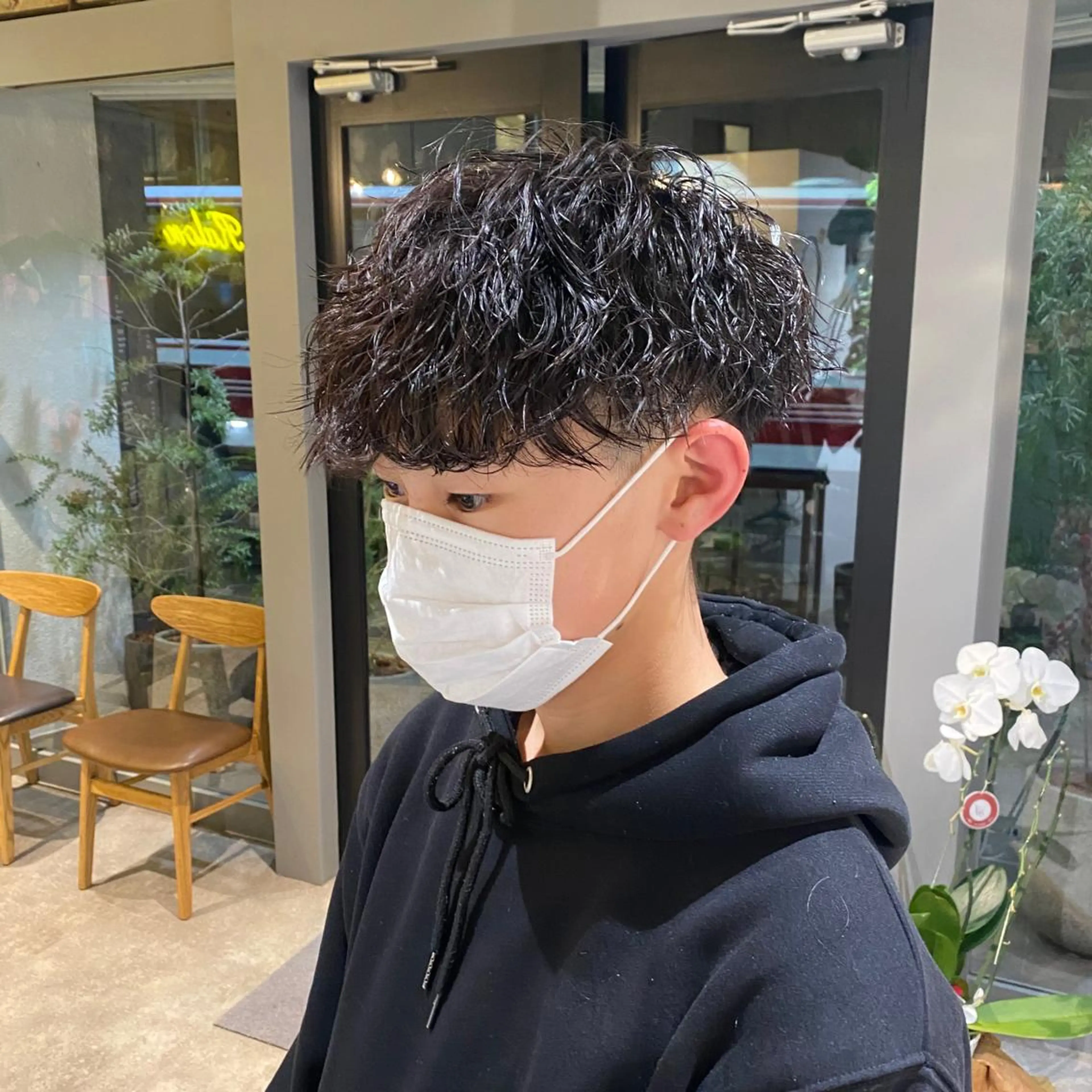 men's カットパーマ🌀の写真