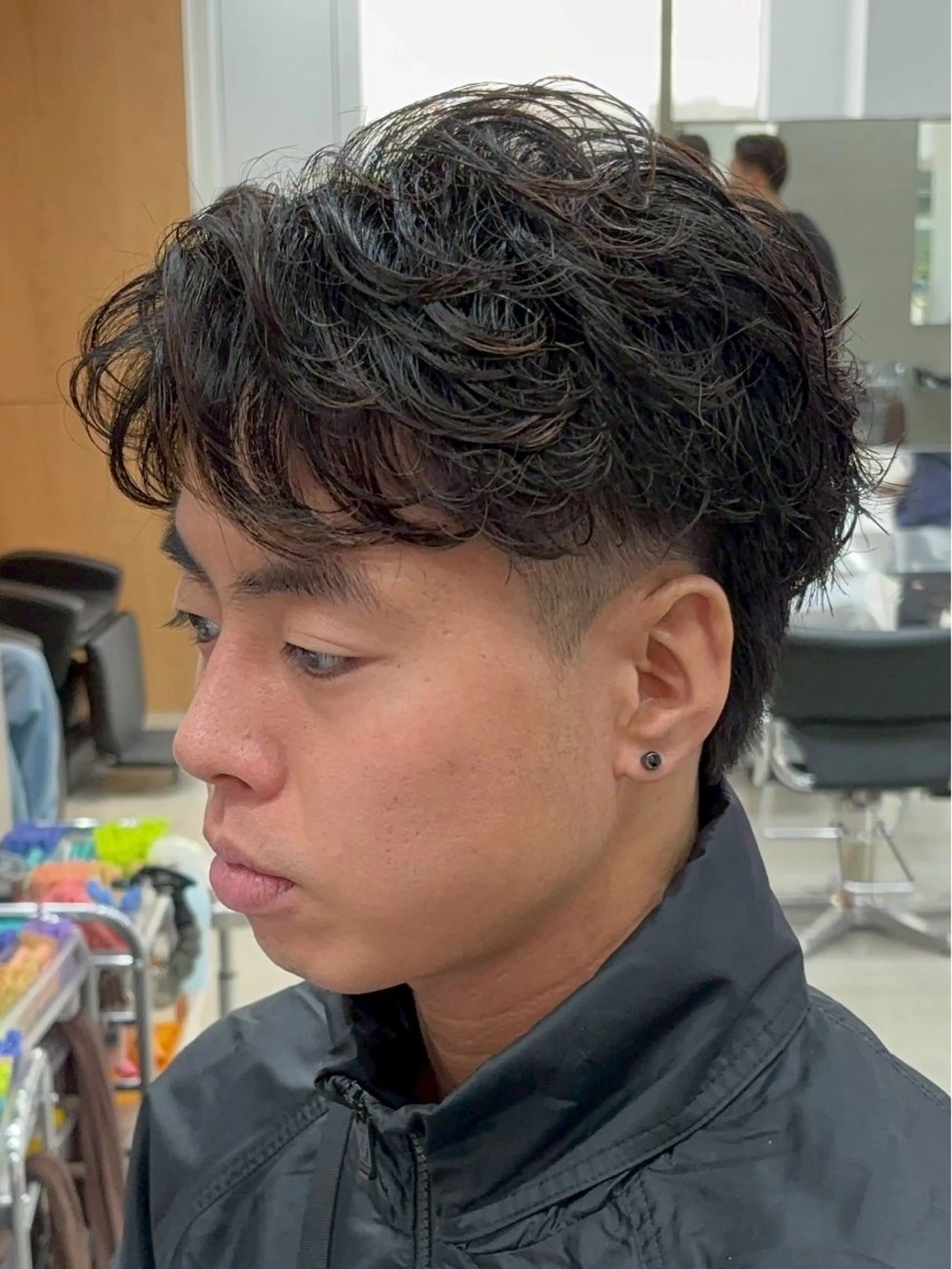 パーマ メンズ fifth天神メンズ パーマ特化／内山遥斗のヘアスタイル