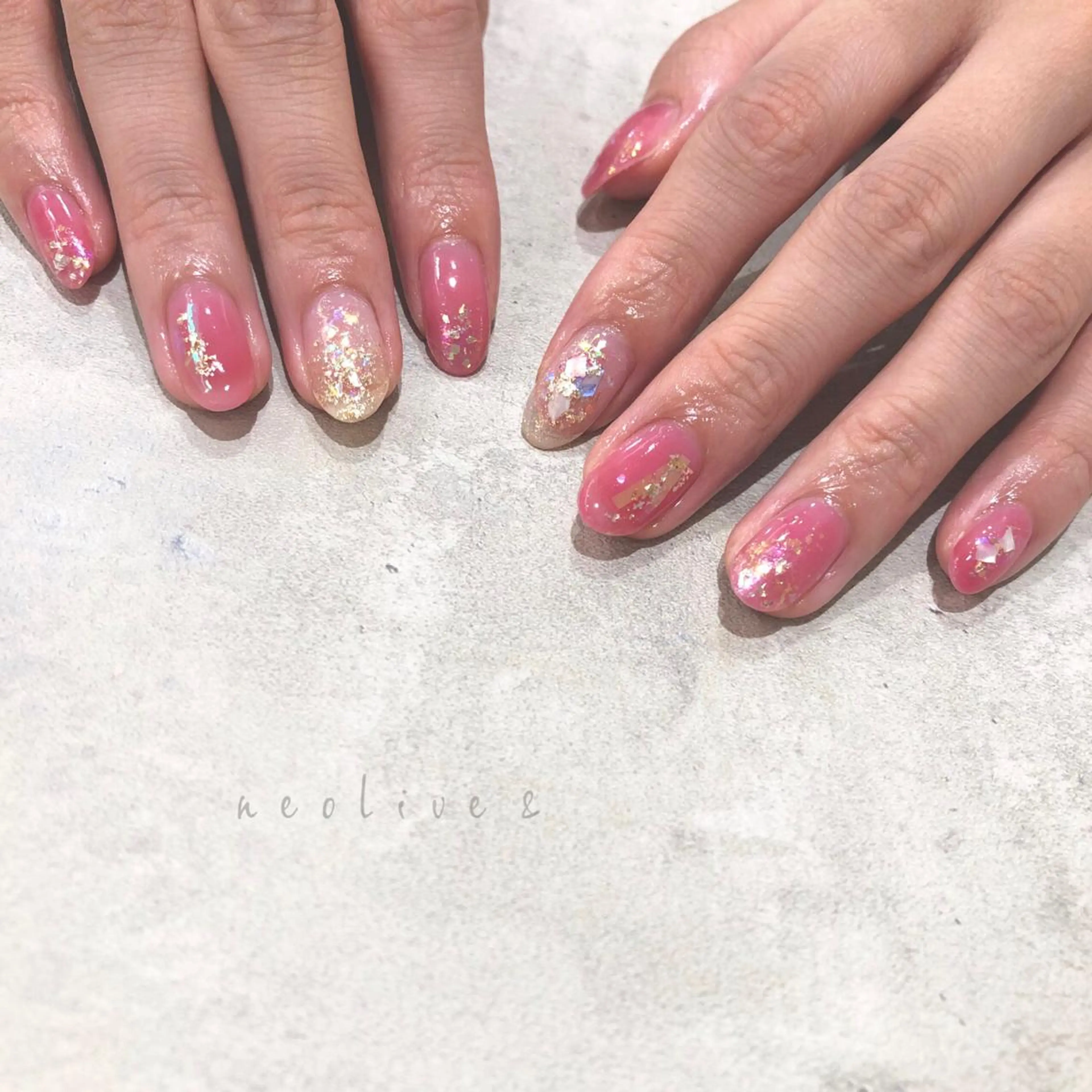 ネイル ハンドネイル Yuriko Omi パラジェル/渋谷のネイルデザイン