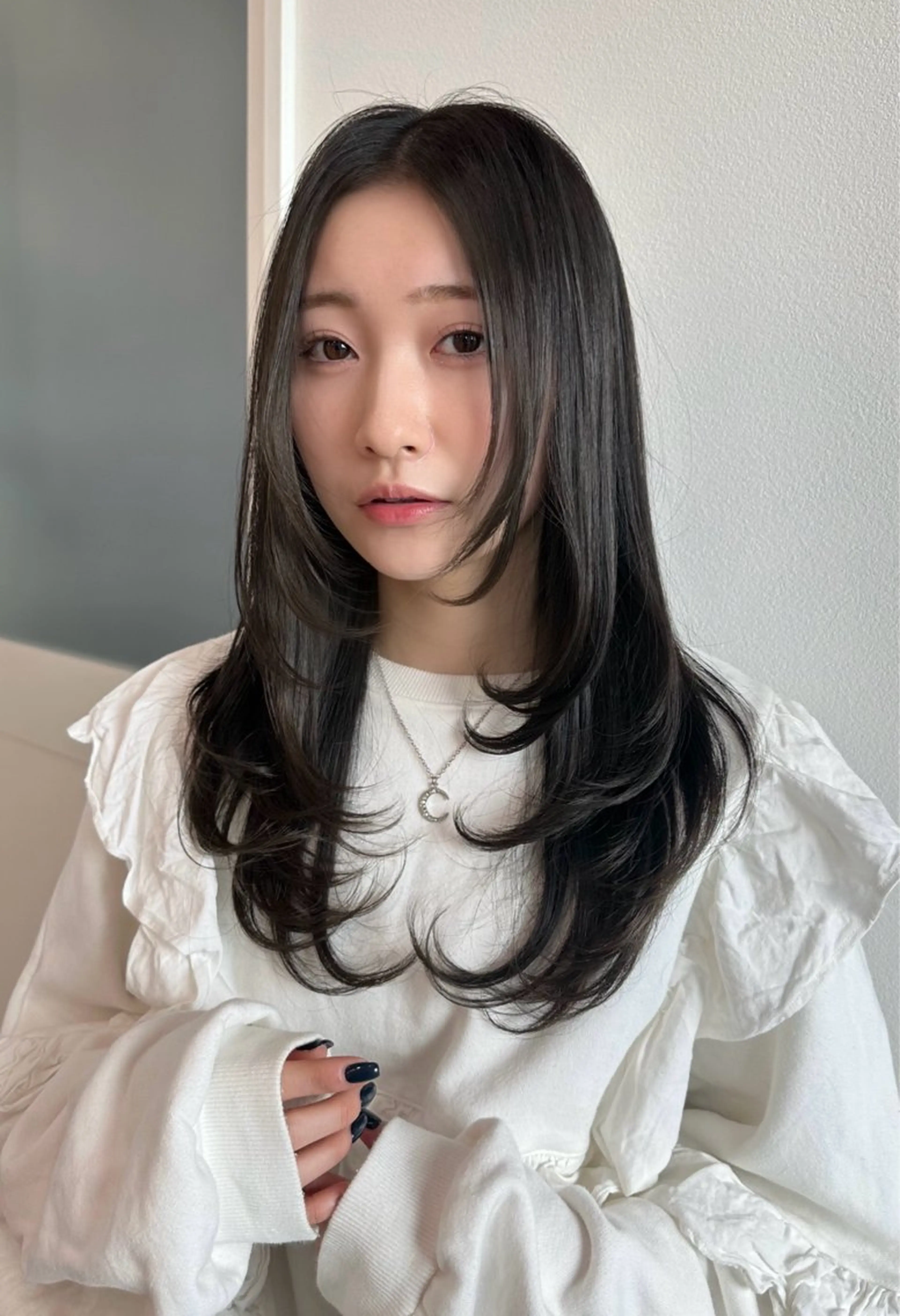 セミロング “似合わスタイル” lemiie ハナのヘアスタイル