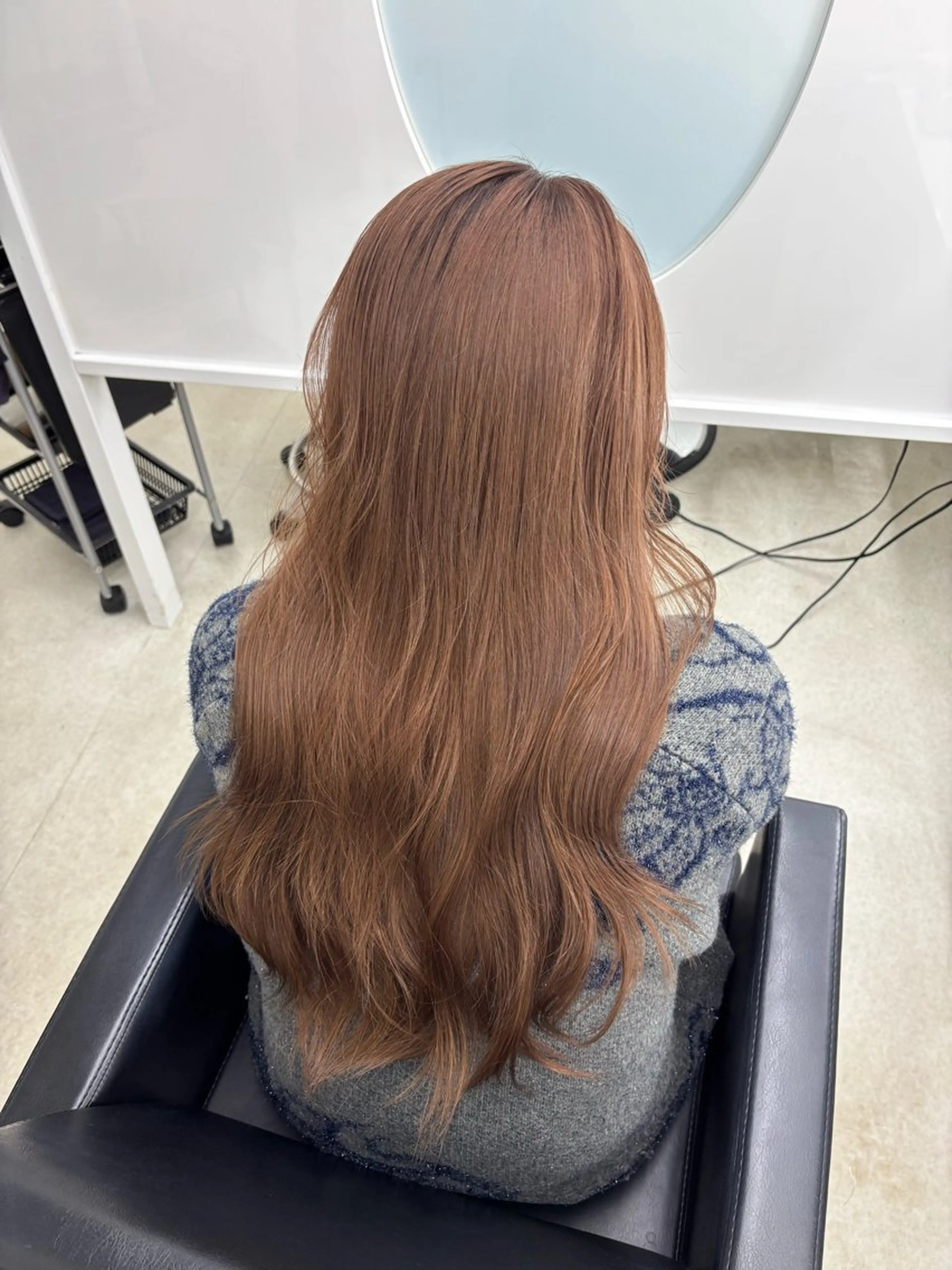 ロング カラー カット ヘアカラー 冨木 雄斗のヘアスタイル