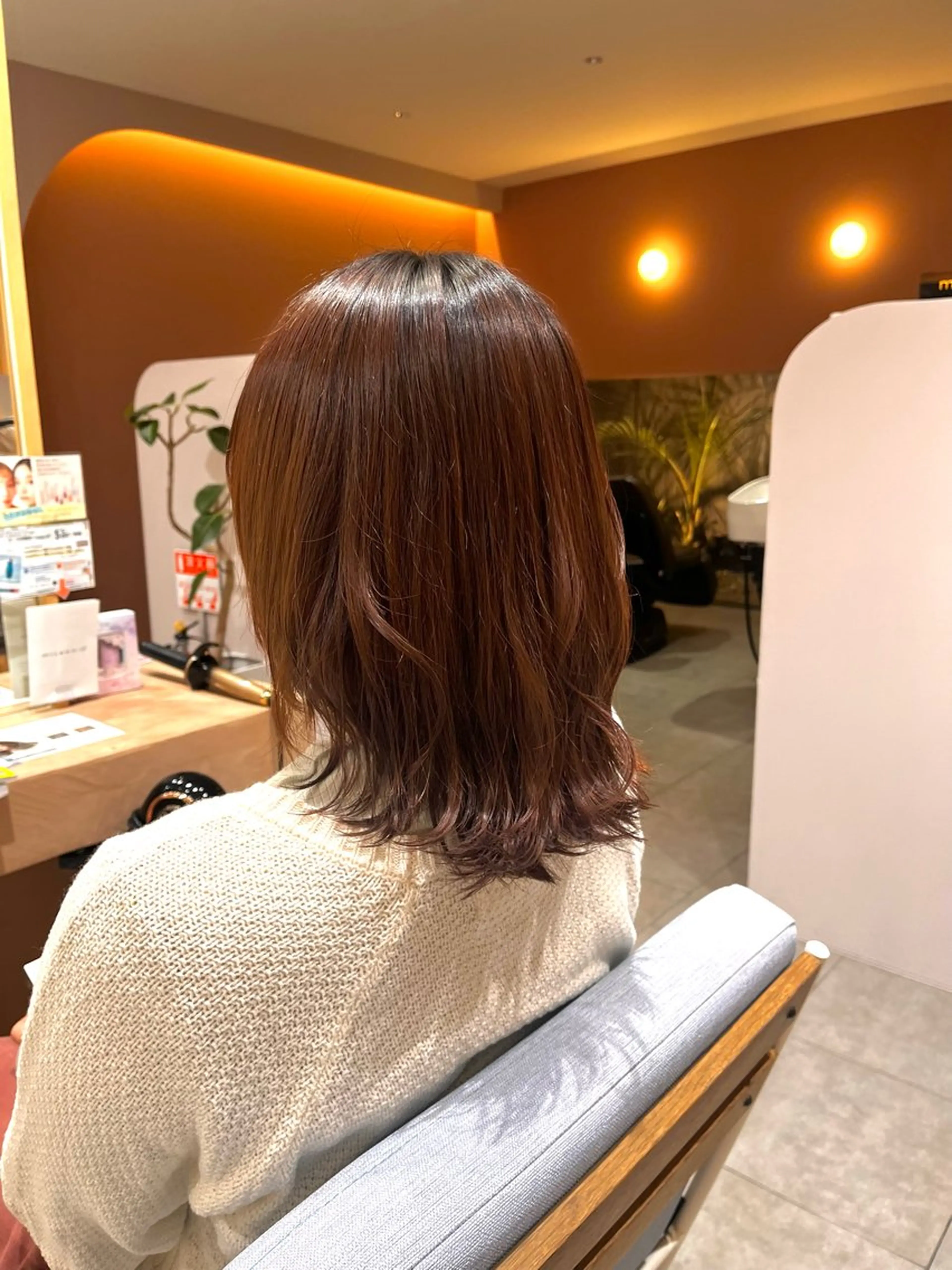 ミディアム Rosierbleu 道正のヘアスタイル