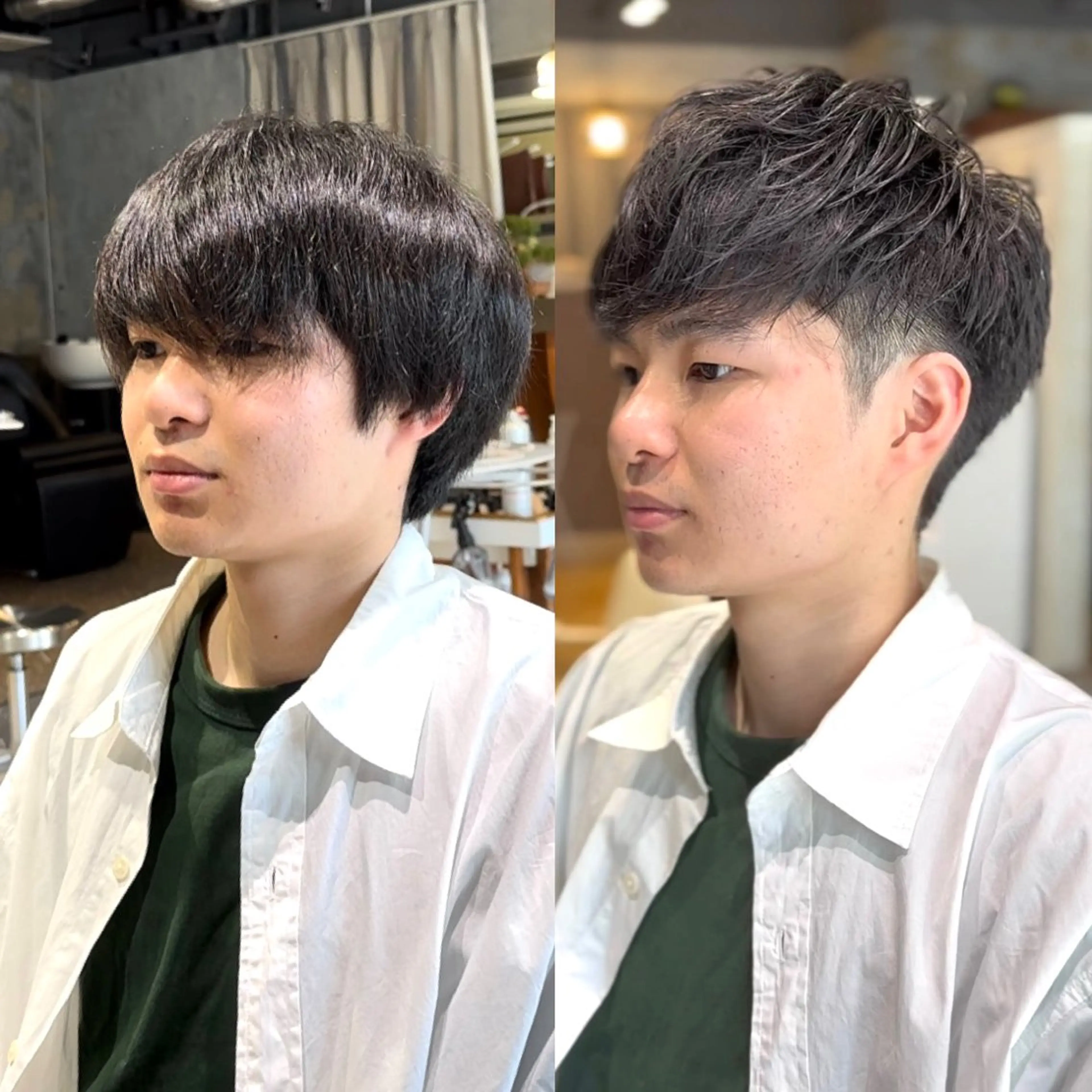 ショート 似合わせスタイル 山本風太のヘアスタイル