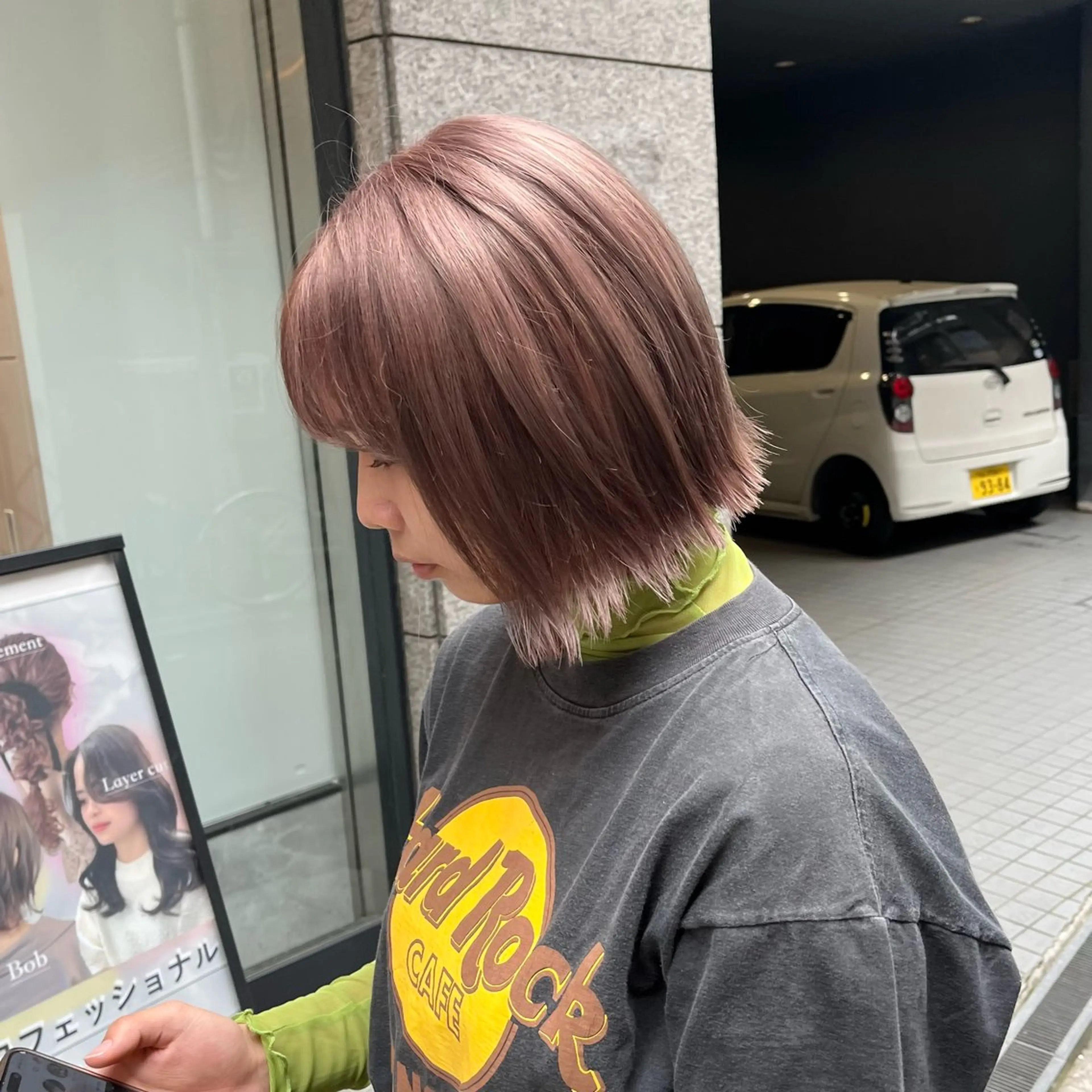 ミディアム カラー ヘアカラー トリートメント 梅田/髪質改善カラー ❄︎ mikiのヘアスタイル