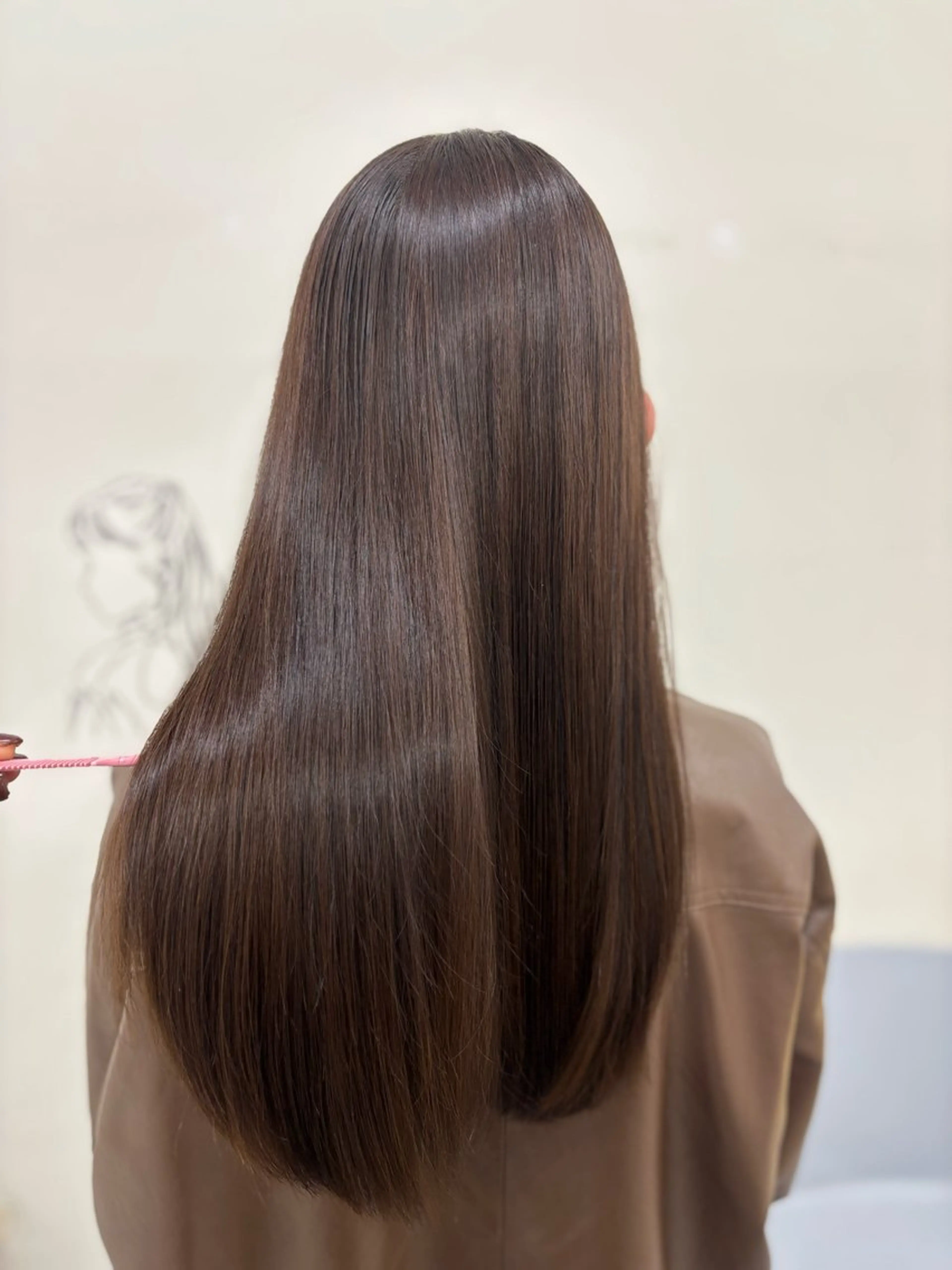 セミロング カラー カット ヘアカラー トリートメント 似合わせ美髪ヘア✨ 天王寺．阿倍野🌈のヘアスタイル