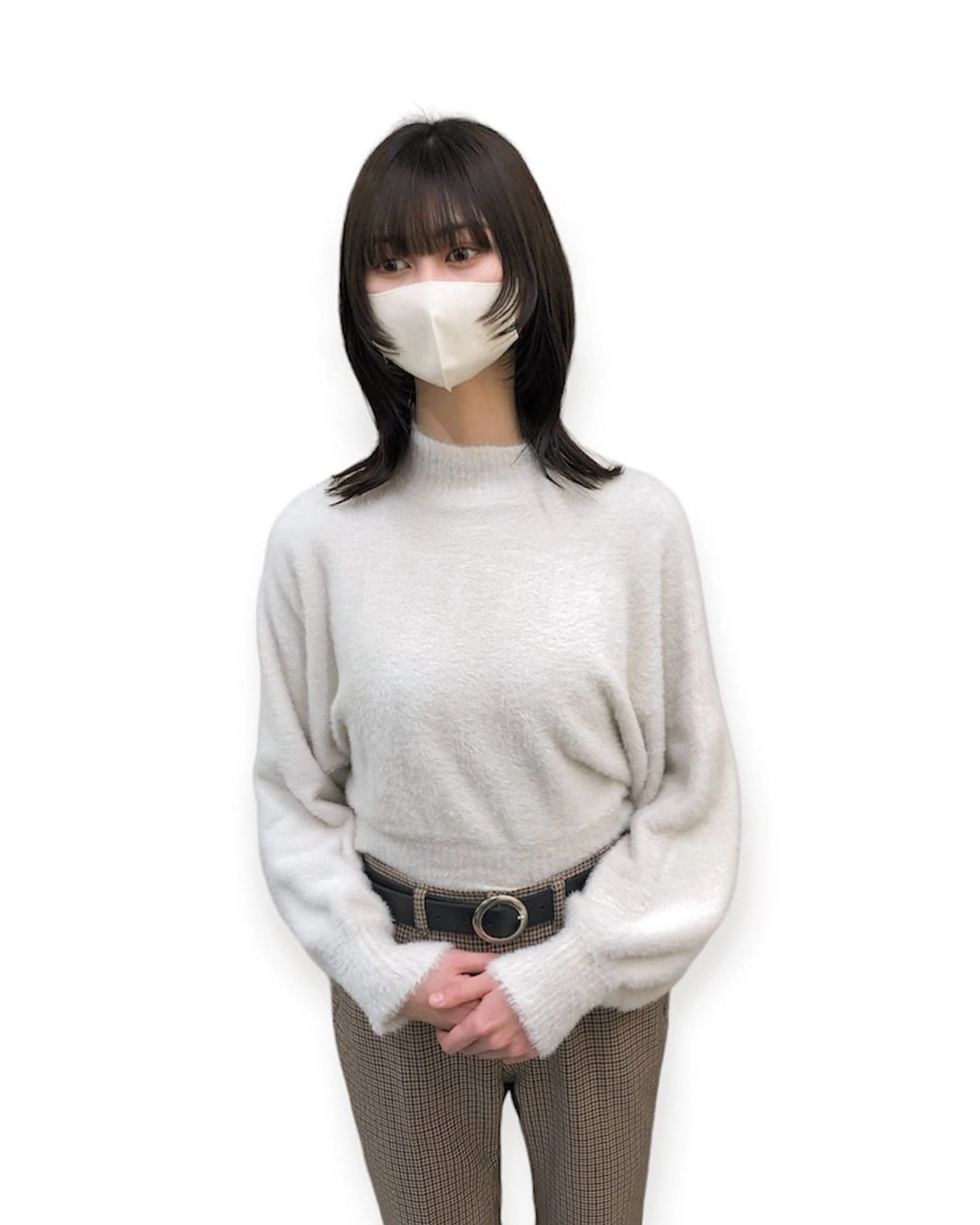 セミロング カラー tocca船橋北口店 ✄ 岩瀬摩美✄のヘアスタイル