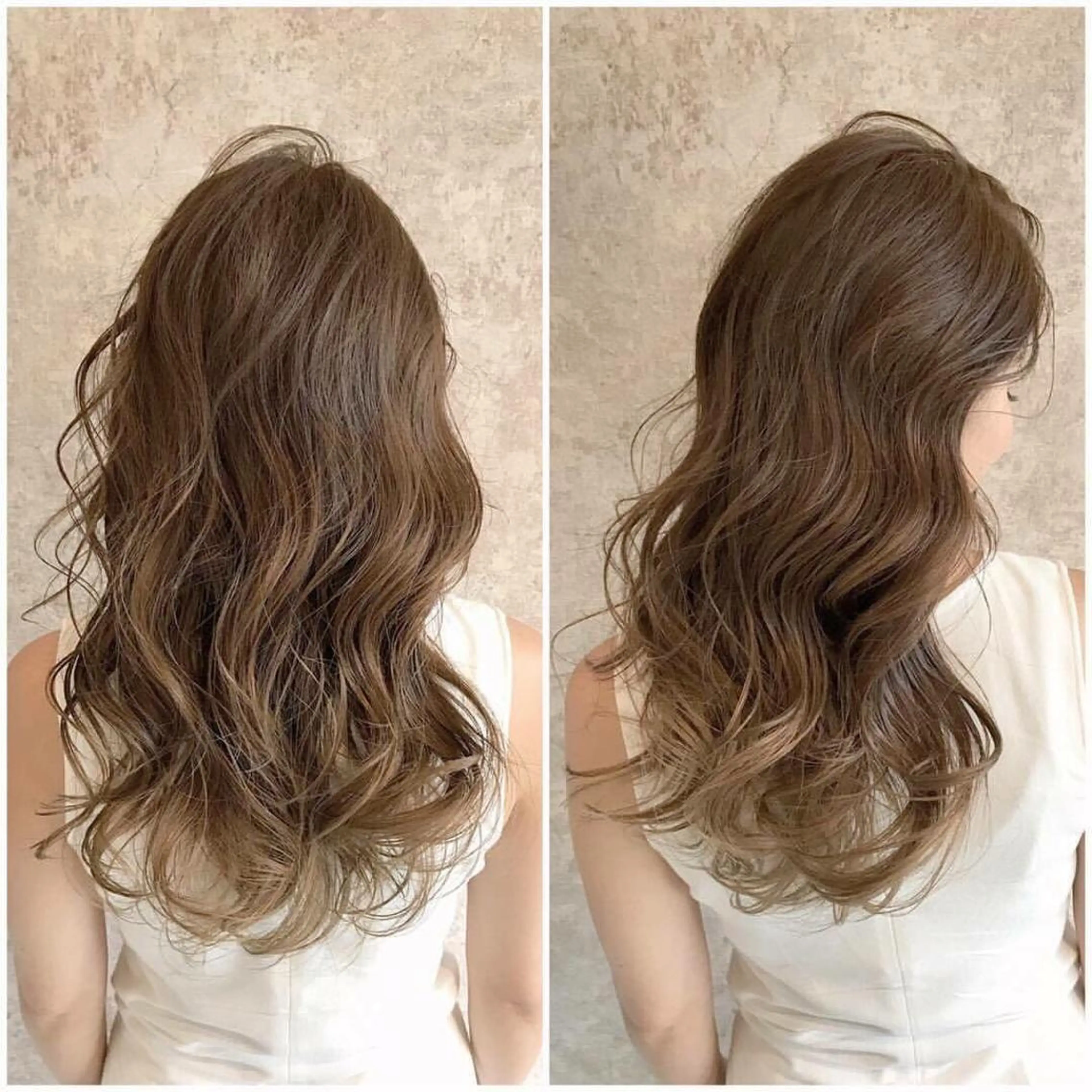 セミロング カラー due hair 京都駅前店 MILBON オージュア認定サロン【デューヘアー】所属・ハイトーンブリーチ 土坂 由志【京都】のヘアスタイル