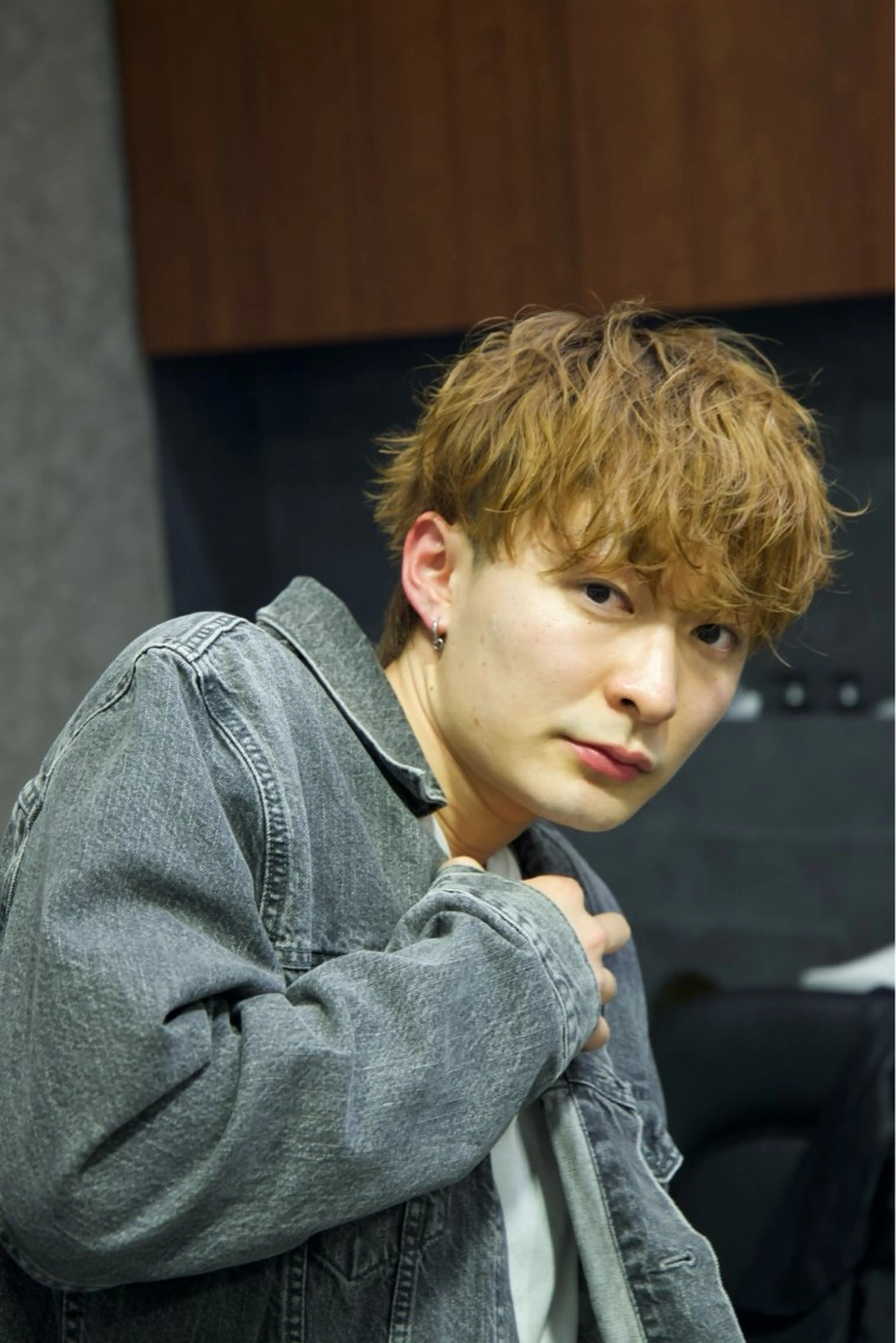 メンズ センターパート フェザーパーマ メンズパーマ カット パーマ Hair Salon LUCEY所属・メンズカット/パー マ/川越/成田最のヘアスタイル