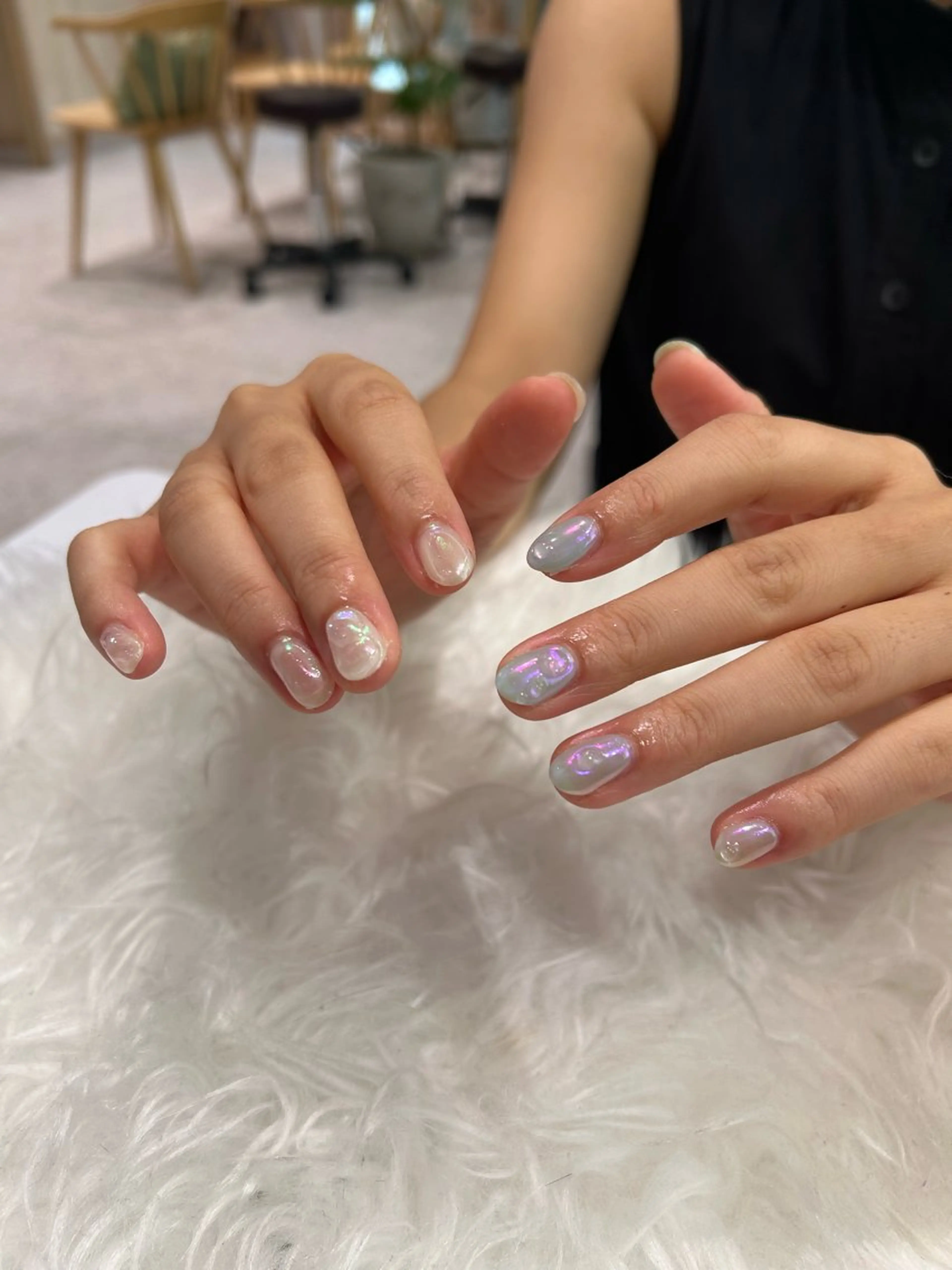 ネイル ハンドネイル ♡ハイトーン★ ネイル/しの♡のヘアスタイル