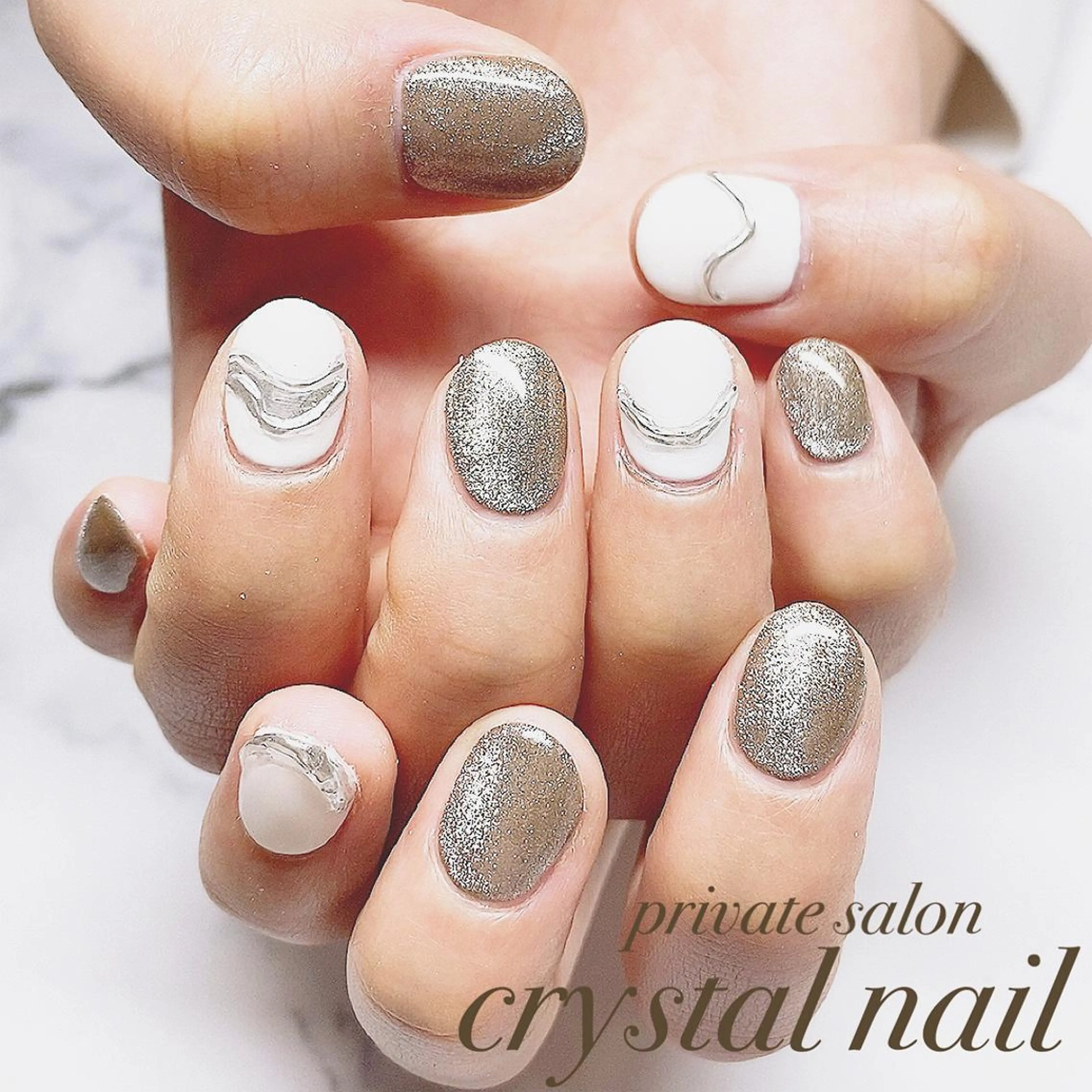 ネイル Crystal Nailのネイルデザイン