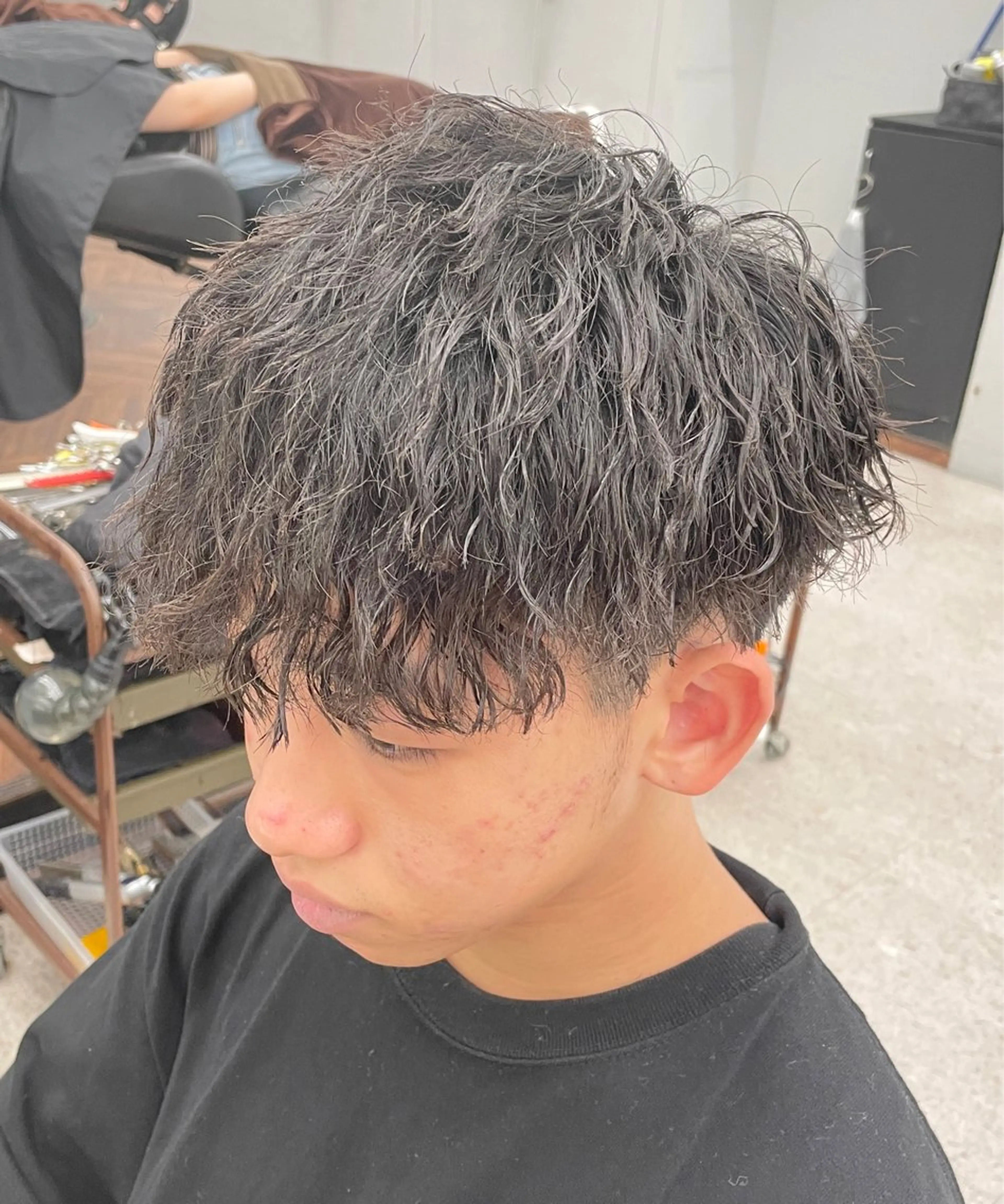 パーマ メンズ メンズスタイリスト✨ 助川龍哉のヘアスタイル