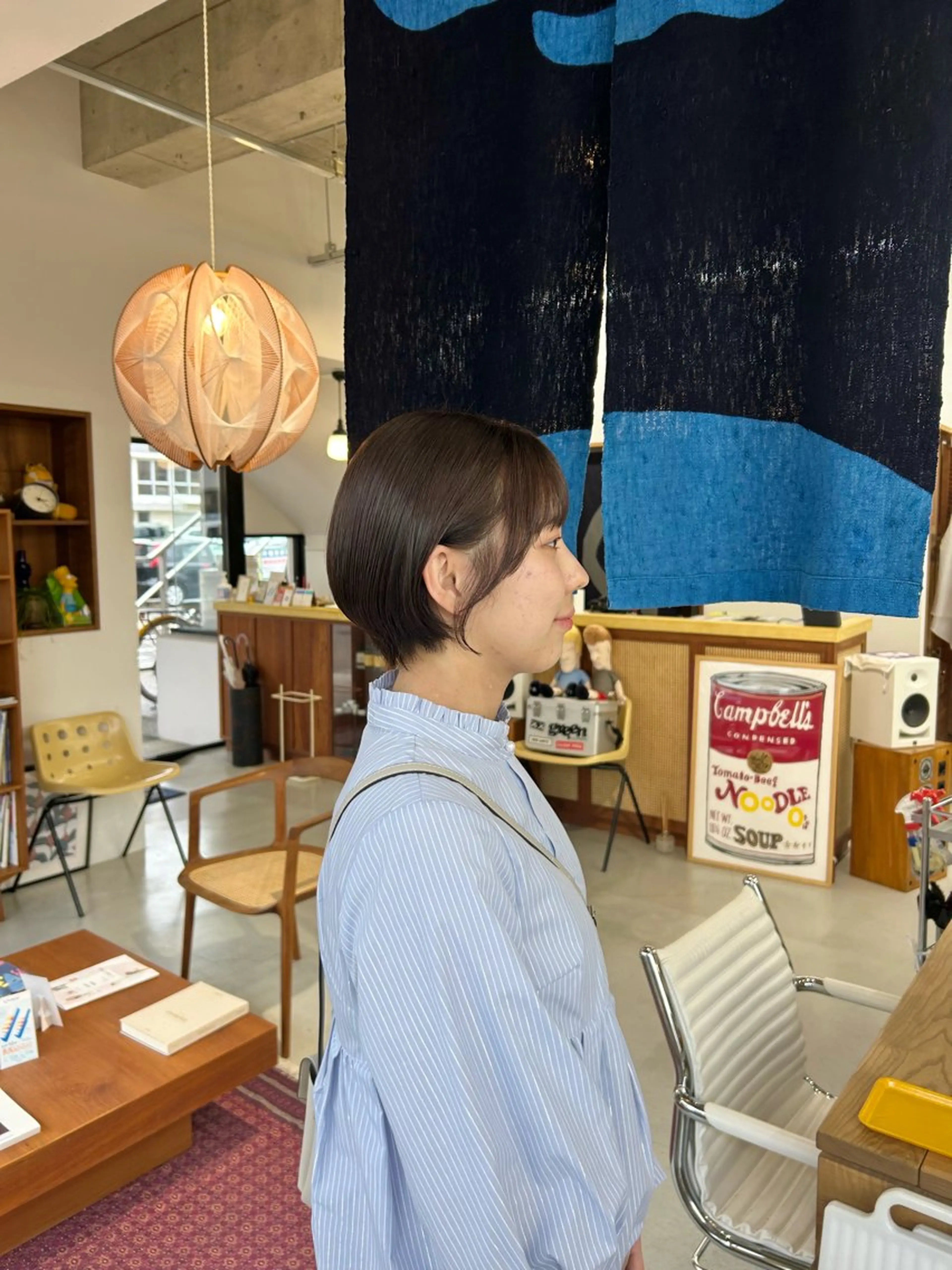 ショート ショートヘア 藤原 あかりのヘアスタイル