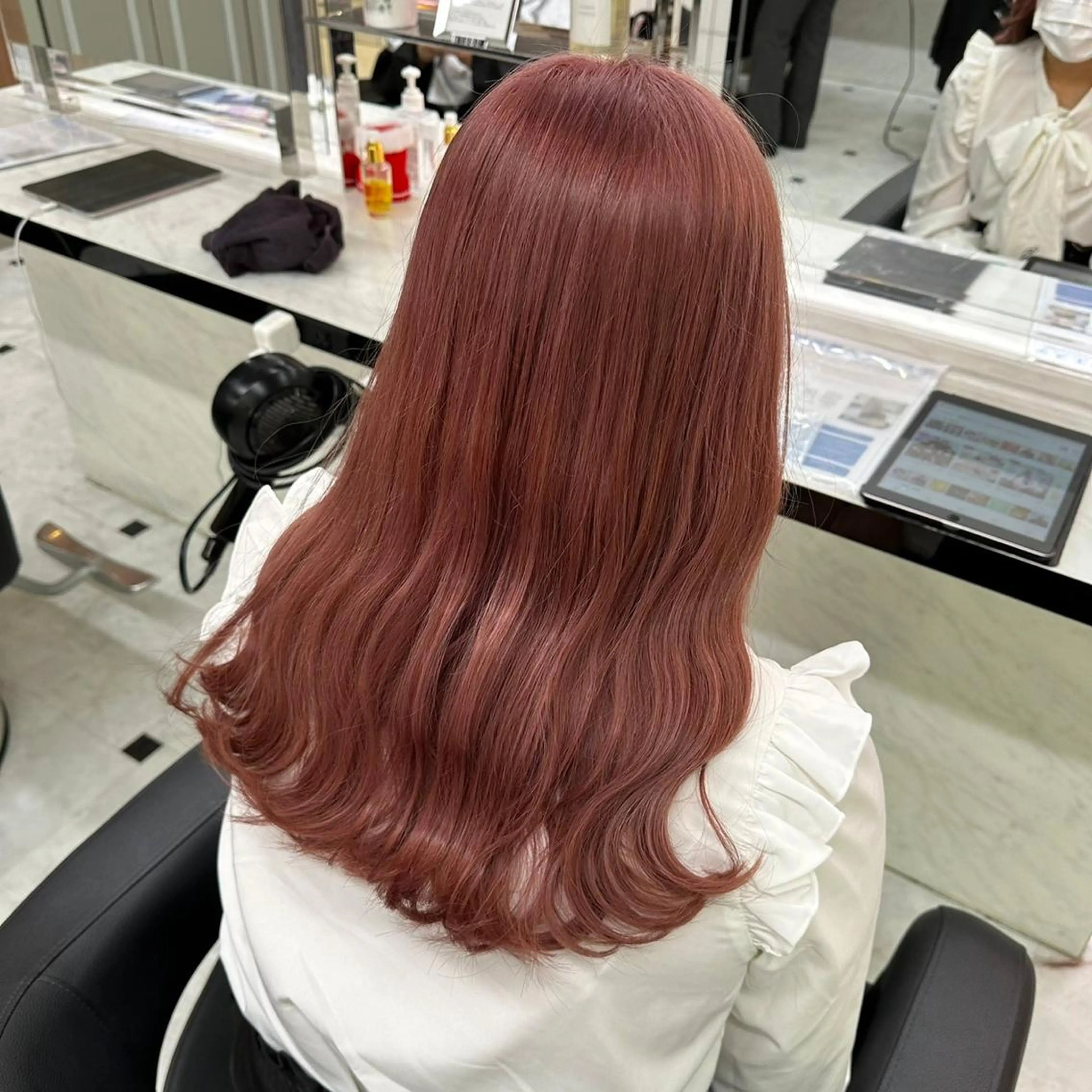 カラー ヘアカラー 愛され暖色♥️モテ 艶髪♥️りなのヘアスタイル