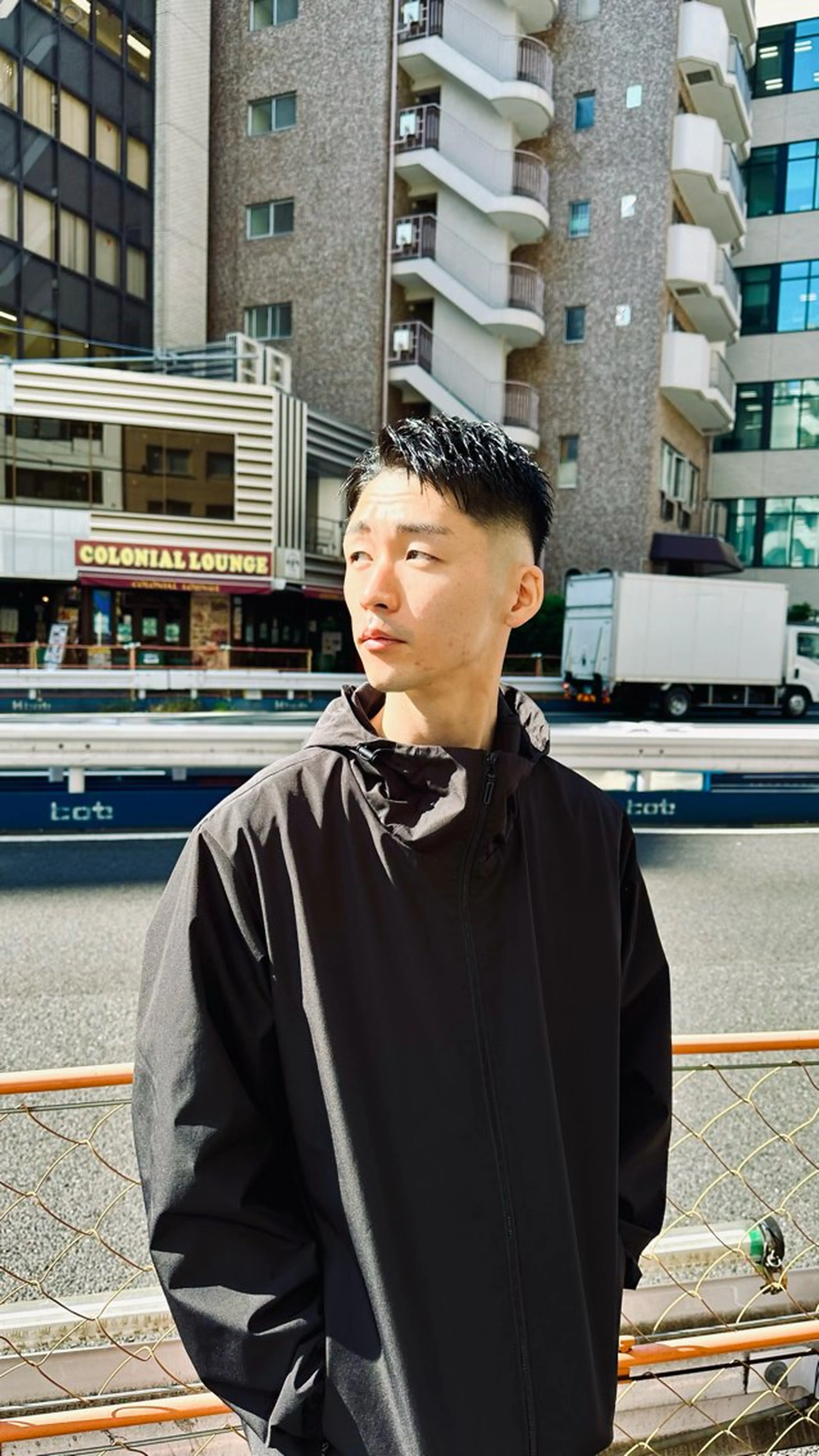 ショート メンズ ビジネス フェードカット スキンフェード カット 💈メンズパーマ💈 ナカザワ リョウのヘアスタイル