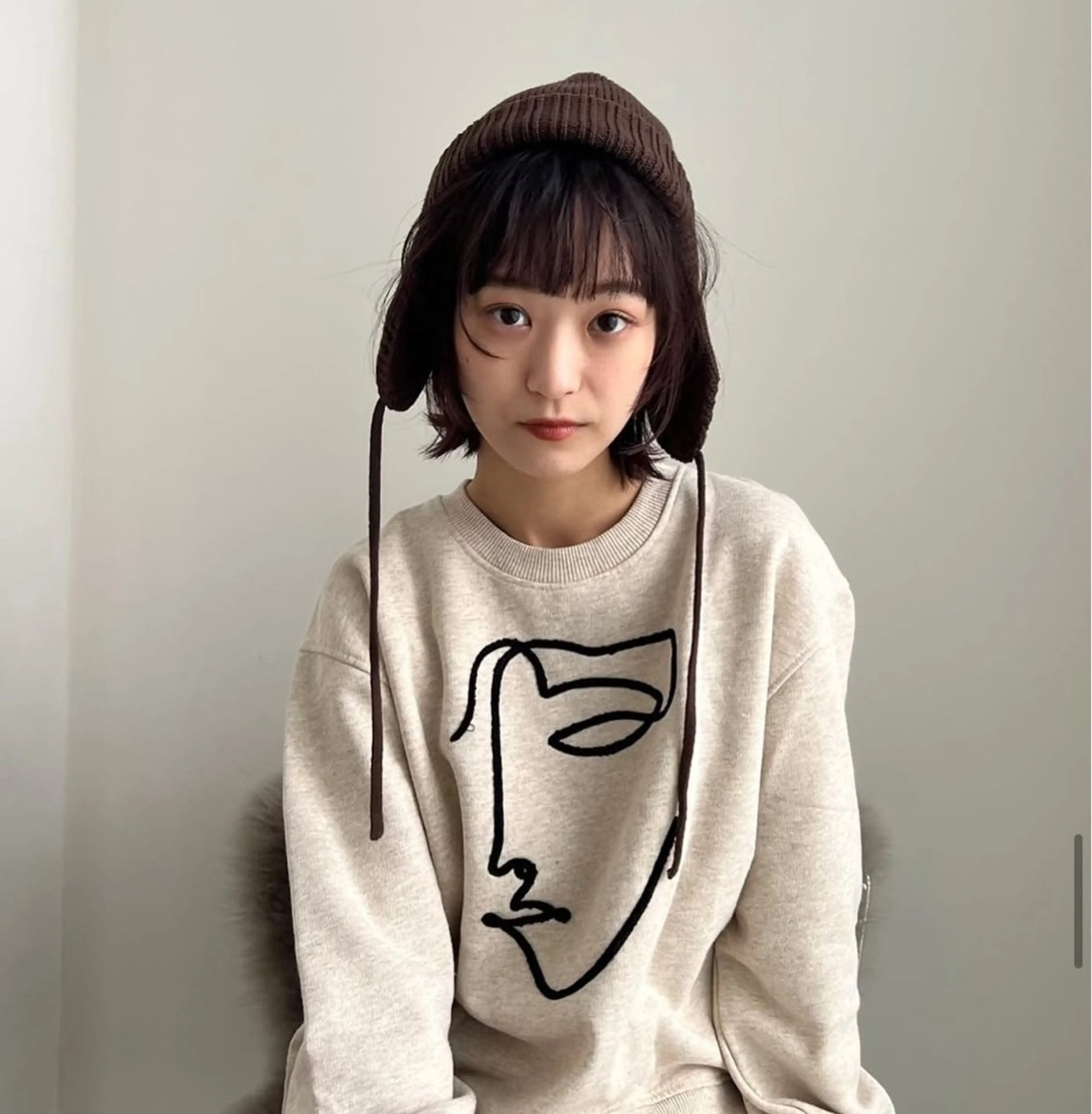 ショート カラー 祐川 愛希のヘアスタイル